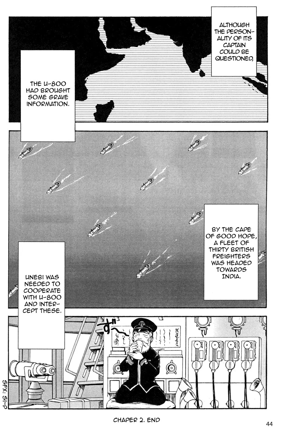 Kurogane Pukapuka Tai Chapter 2 page 16 - Chapter 2: The Indian Ocean Rendez-vous
