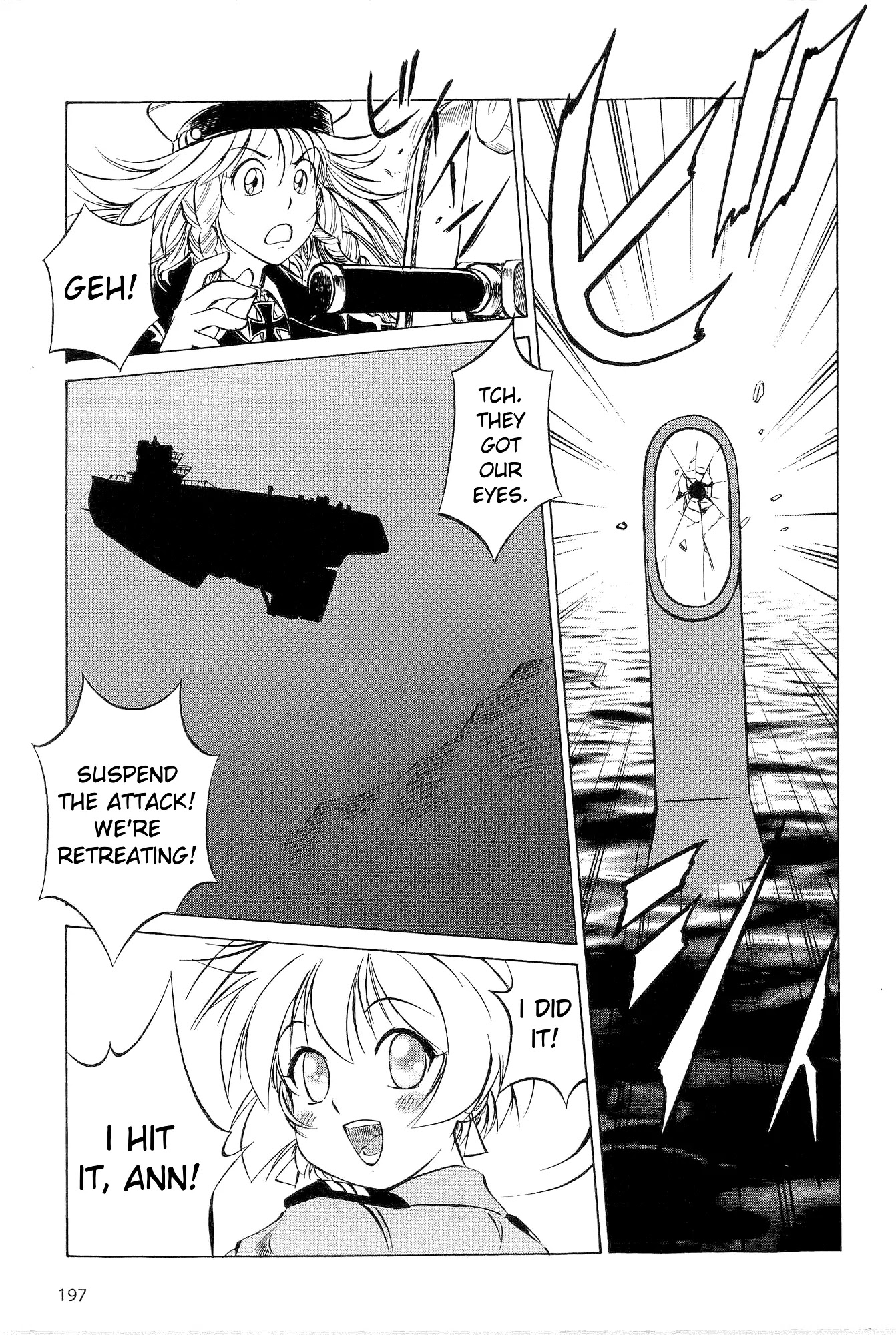 Kurogane Pukapuka Tai Chapter 20 page 14 - Chapter 20: Europa vs. U-800!