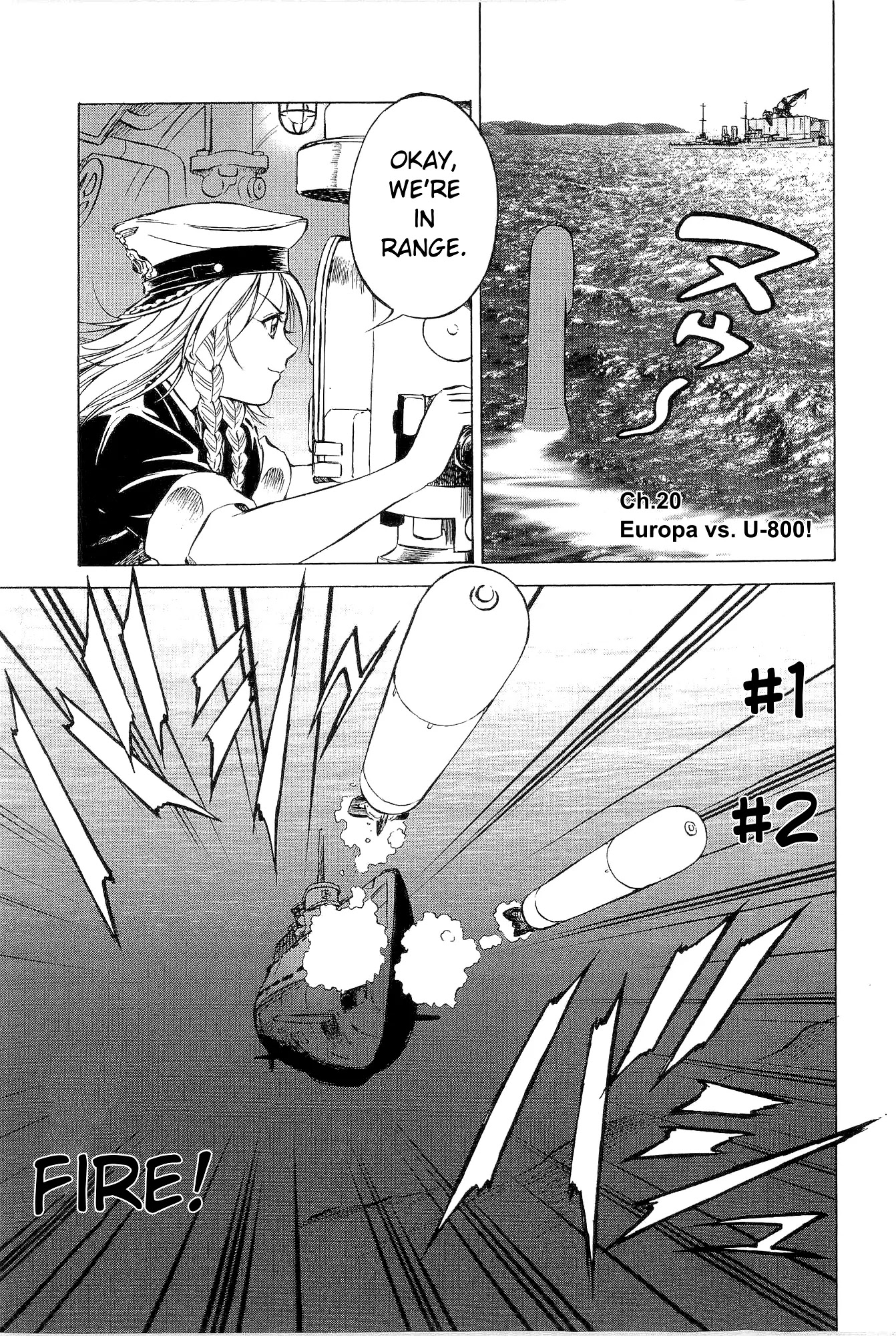 Kurogane Pukapuka Tai Chapter 20 page 2 - Chapter 20: Europa vs. U-800!