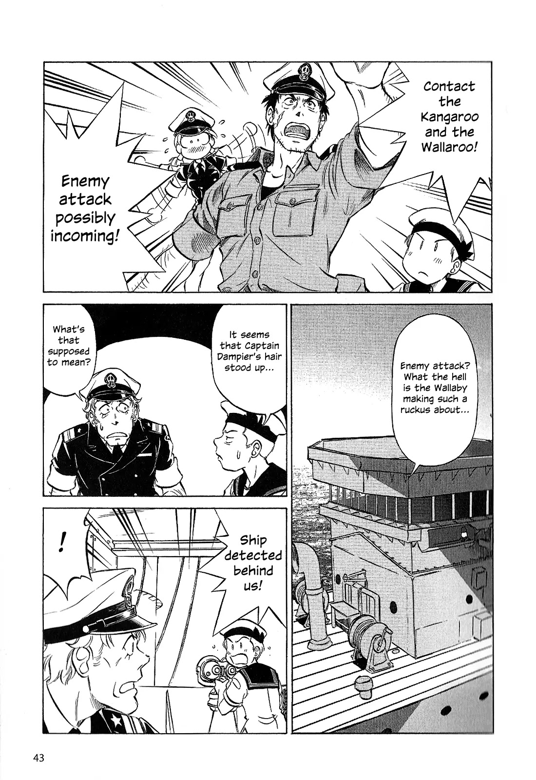 Kurogane Pukapuka Tai Chapter 22 page 11 - Chapter 22: The Wallaby Won't Sink (part 1)