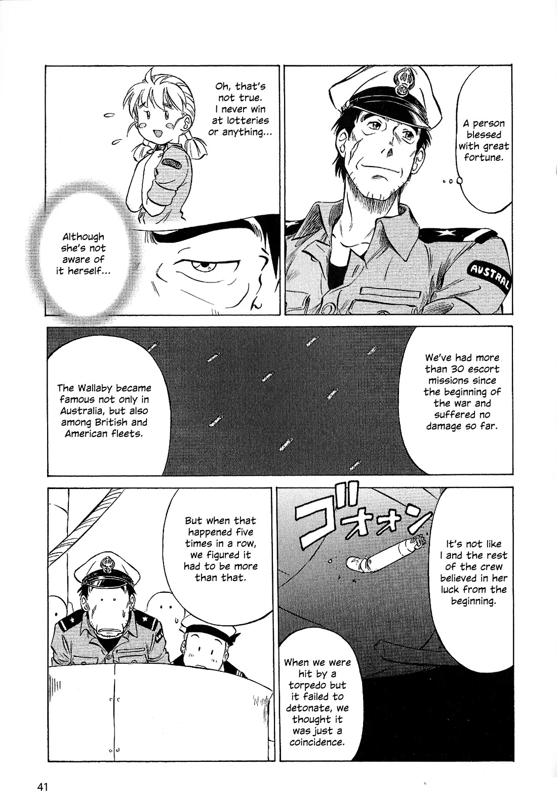 Kurogane Pukapuka Tai Chapter 22 page 9 - Chapter 22: The Wallaby Won't Sink (part 1)