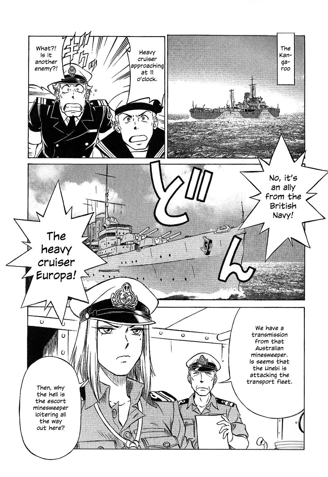 Kurogane Pukapuka Tai Chapter 23 page 11 - Chapter 23: The Wallaby Won't Sink (part 2)
