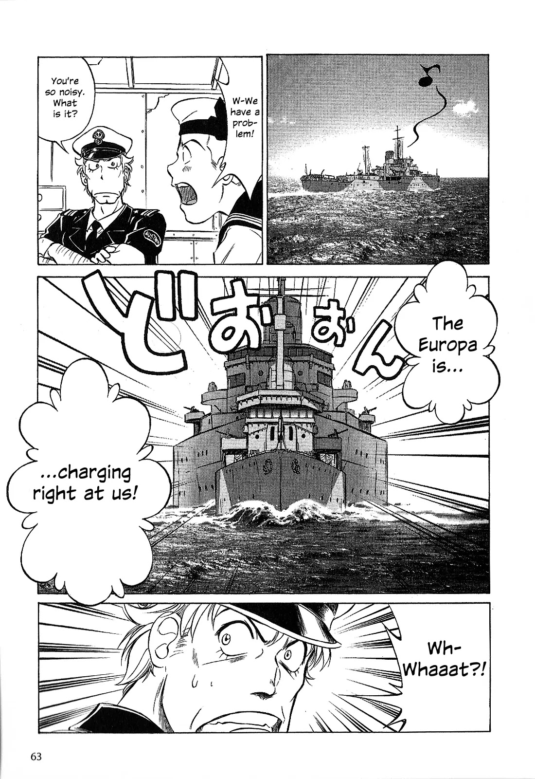 Kurogane Pukapuka Tai Chapter 23 page 15 - Chapter 23: The Wallaby Won't Sink (part 2)