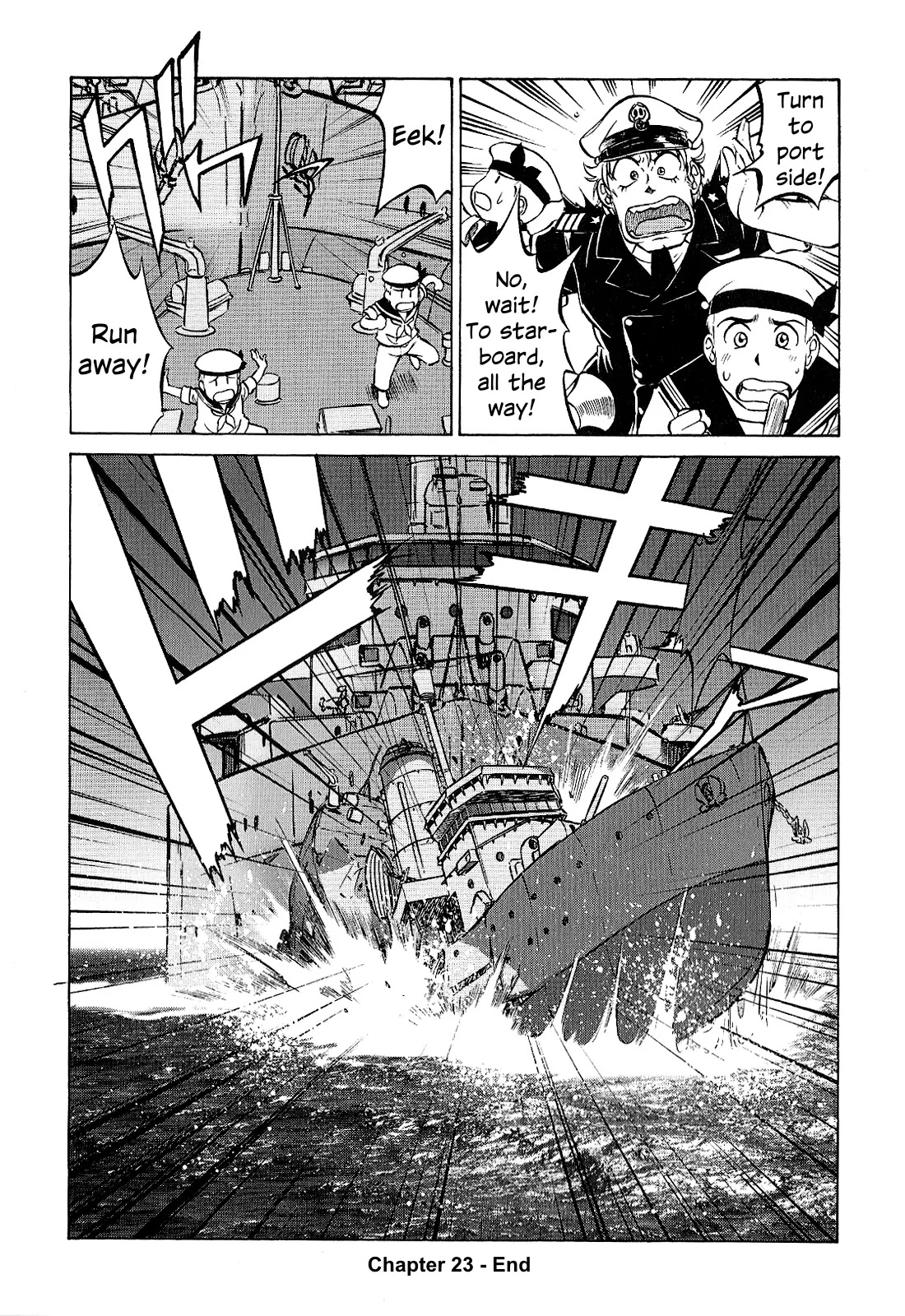 Kurogane Pukapuka Tai Chapter 23 page 16 - Chapter 23: The Wallaby Won't Sink (part 2)