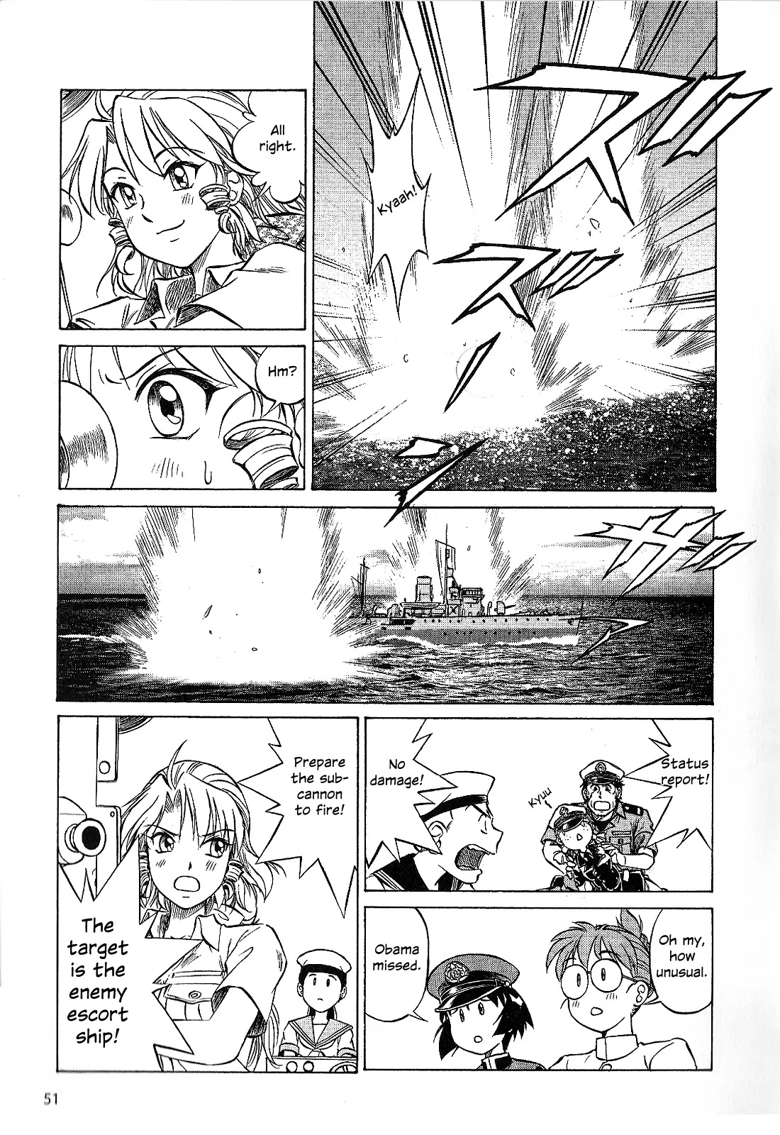 Kurogane Pukapuka Tai Chapter 23 page 3 - Chapter 23: The Wallaby Won't Sink (part 2)