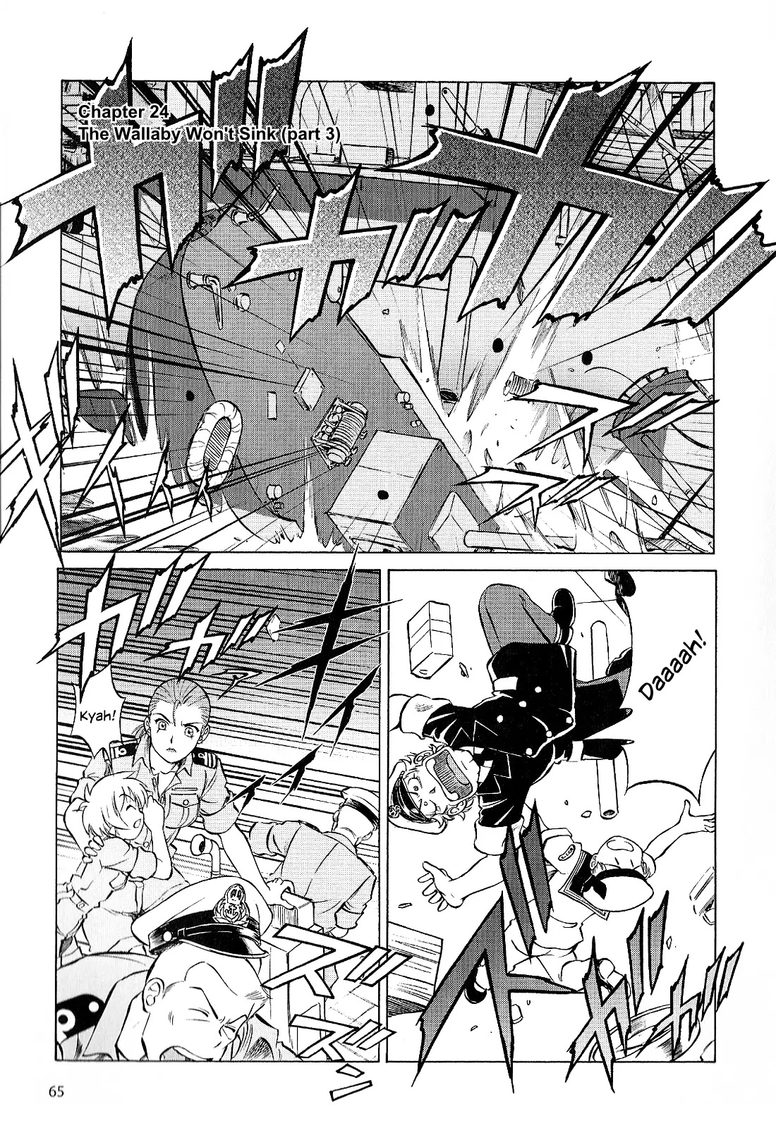 Kurogane Pukapuka Tai Chapter 24 page 1 - Chapter 24: The Wallaby Won't Sink (part 3)