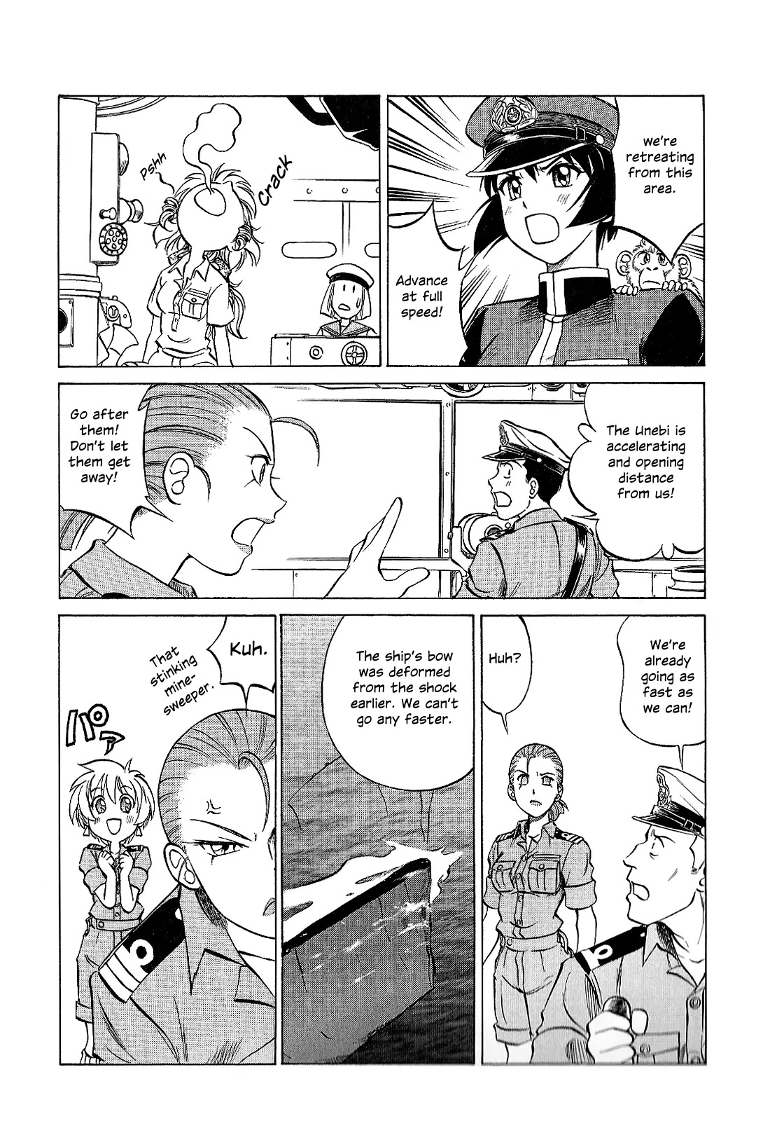 Kurogane Pukapuka Tai Chapter 24 page 12 - Chapter 24: The Wallaby Won't Sink (part 3)
