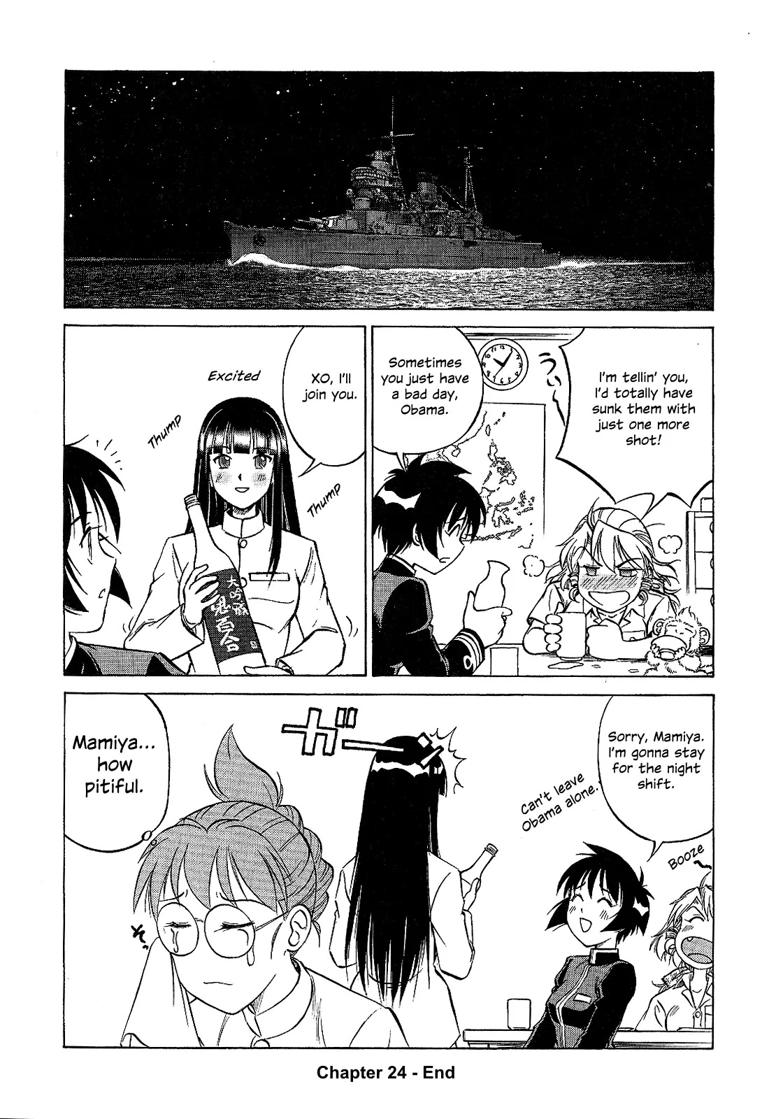 Kurogane Pukapuka Tai Chapter 24 page 16 - Chapter 24: The Wallaby Won't Sink (part 3)