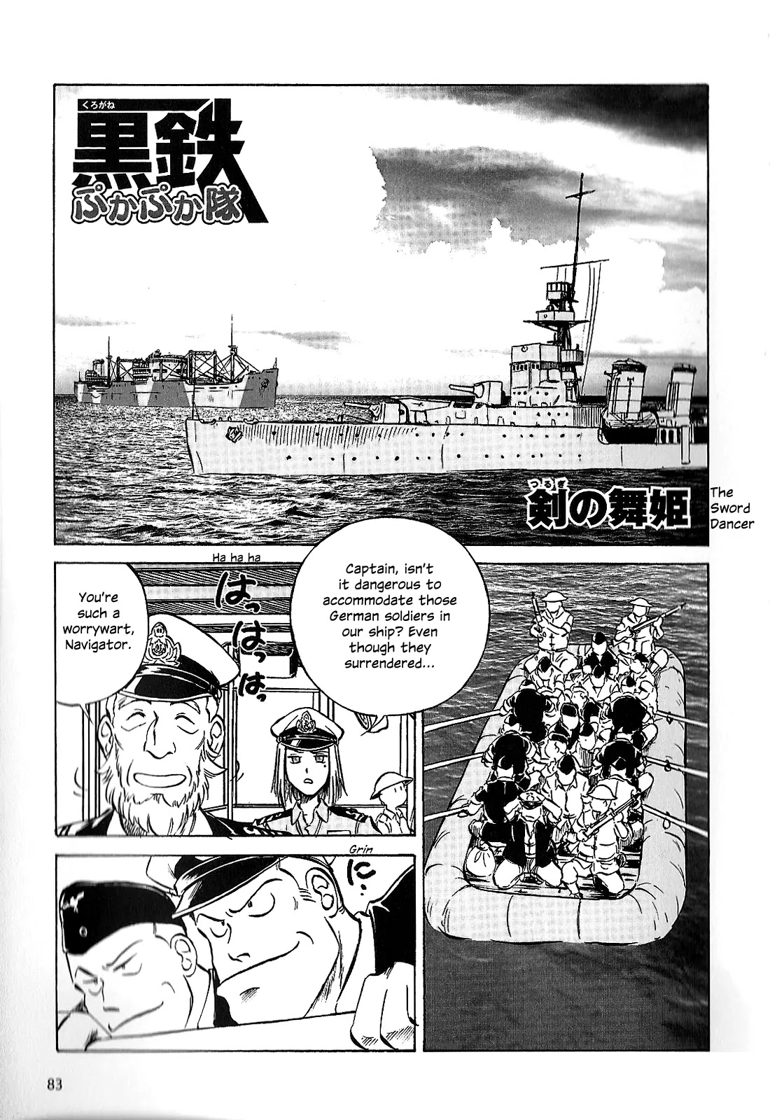 Kurogane Pukapuka Tai Chapter 24 page 19 - Chapter 24: The Wallaby Won't Sink (part 3)