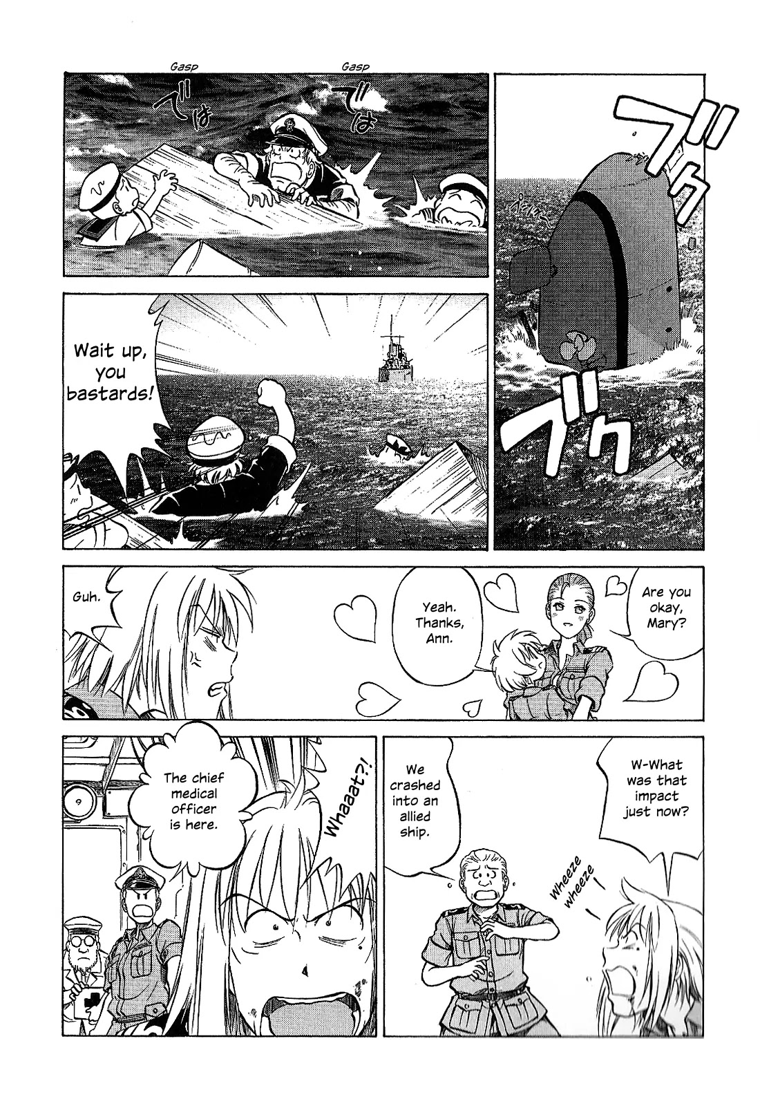 Kurogane Pukapuka Tai Chapter 24 page 2 - Chapter 24: The Wallaby Won't Sink (part 3)