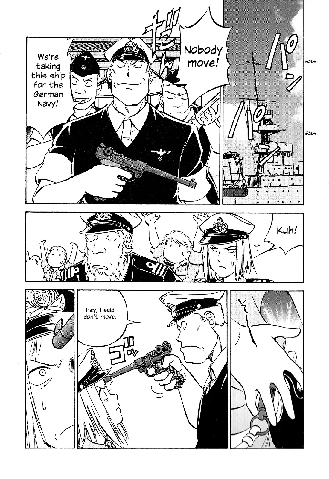 Kurogane Pukapuka Tai Chapter 24 page 20 - Chapter 24: The Wallaby Won't Sink (part 3)