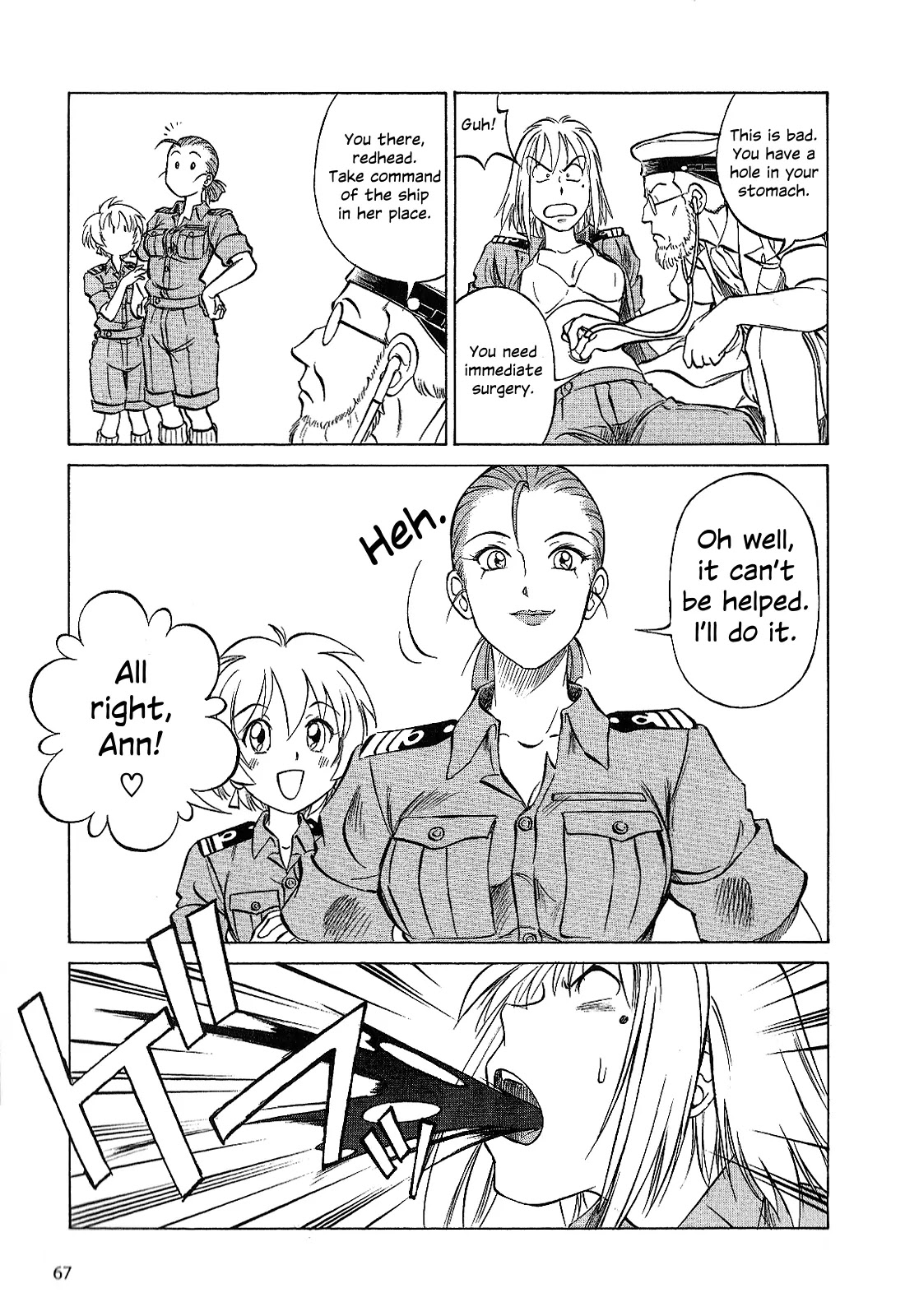 Kurogane Pukapuka Tai Chapter 24 page 3 - Chapter 24: The Wallaby Won't Sink (part 3)
