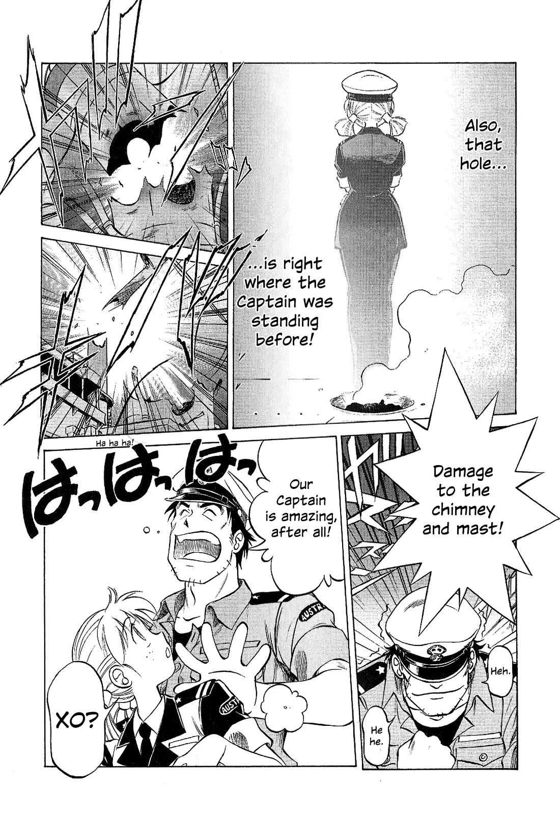Kurogane Pukapuka Tai Chapter 24 page 9 - Chapter 24: The Wallaby Won't Sink (part 3)