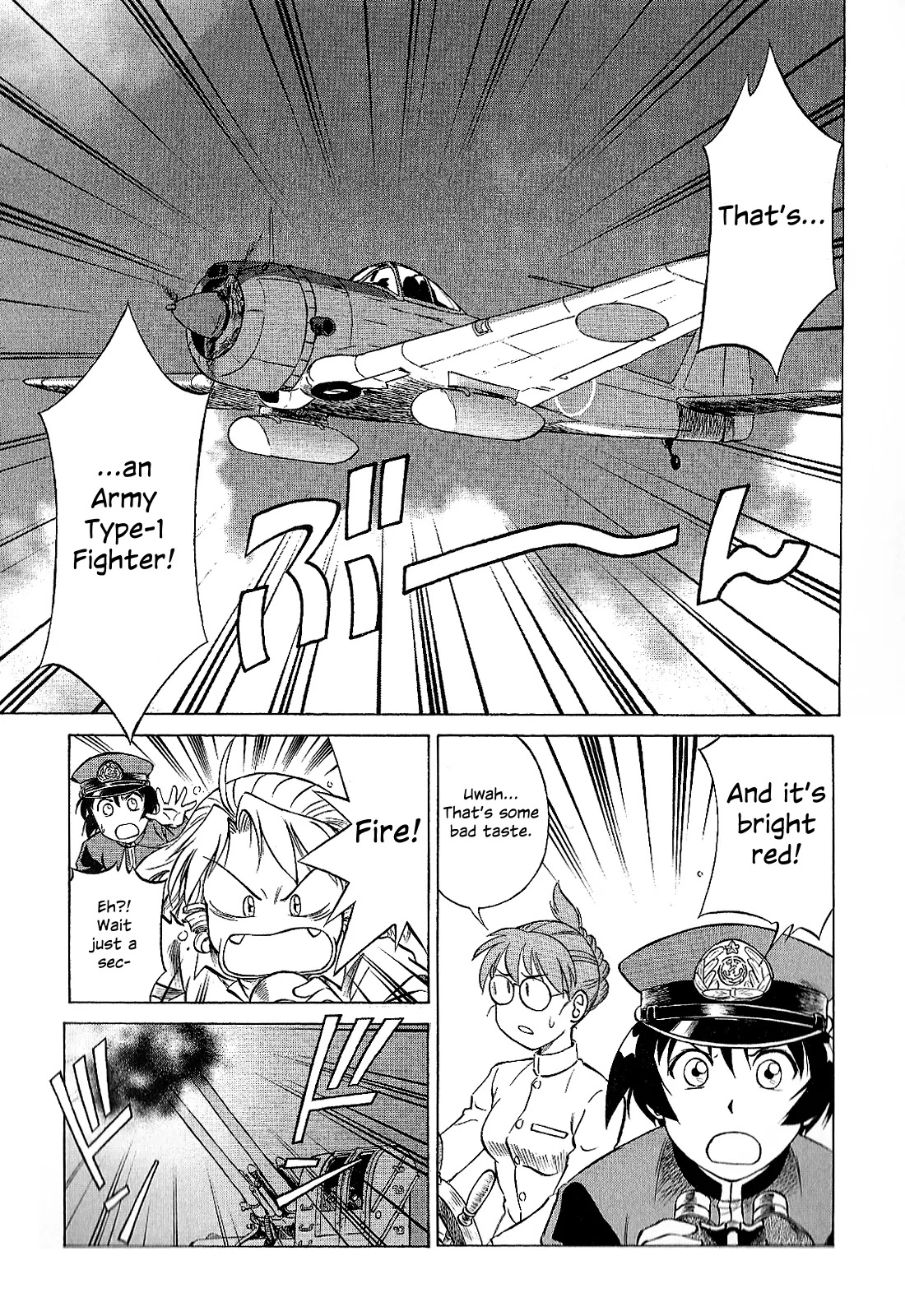 Kurogane Pukapuka Tai Chapter 25 page 3 - Chapter 25: Sha, the Red Comet