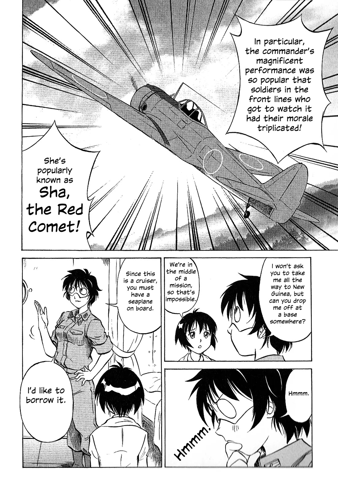 Kurogane Pukapuka Tai Chapter 25 page 8 - Chapter 25: Sha, the Red Comet
