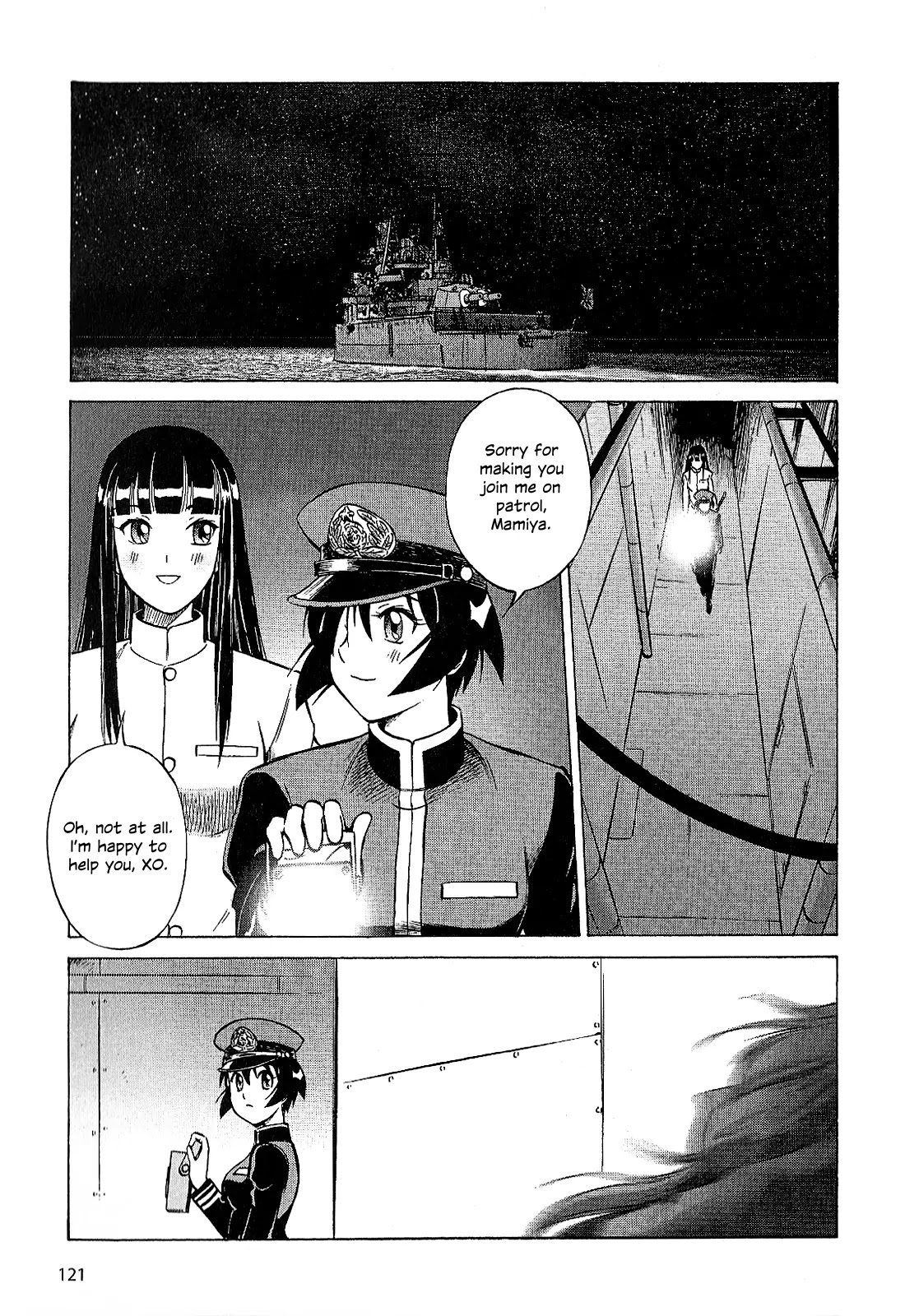 Kurogane Pukapuka Tai Chapter 26 page 13 - Chapter 26: The Comm Officer and the Doctor (part 1)