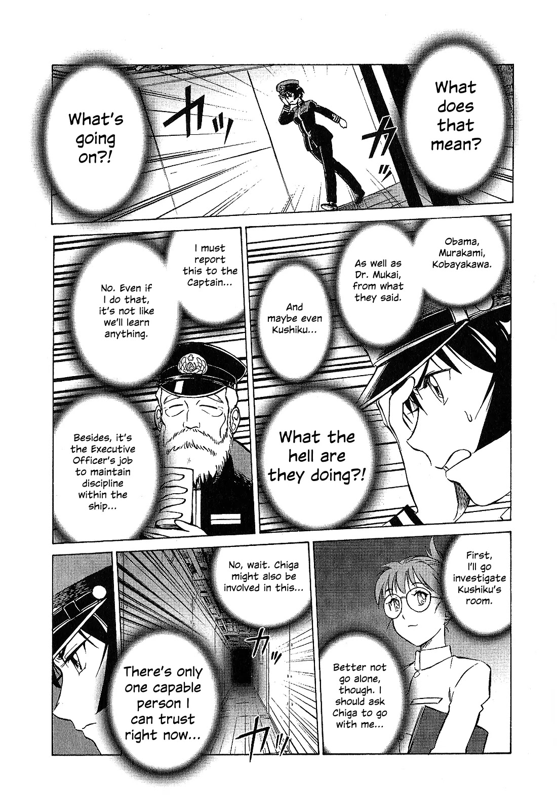 Kurogane Pukapuka Tai Chapter 27 page 11 - Chapter 27: The Comm Officer and the Doctor (part 2)