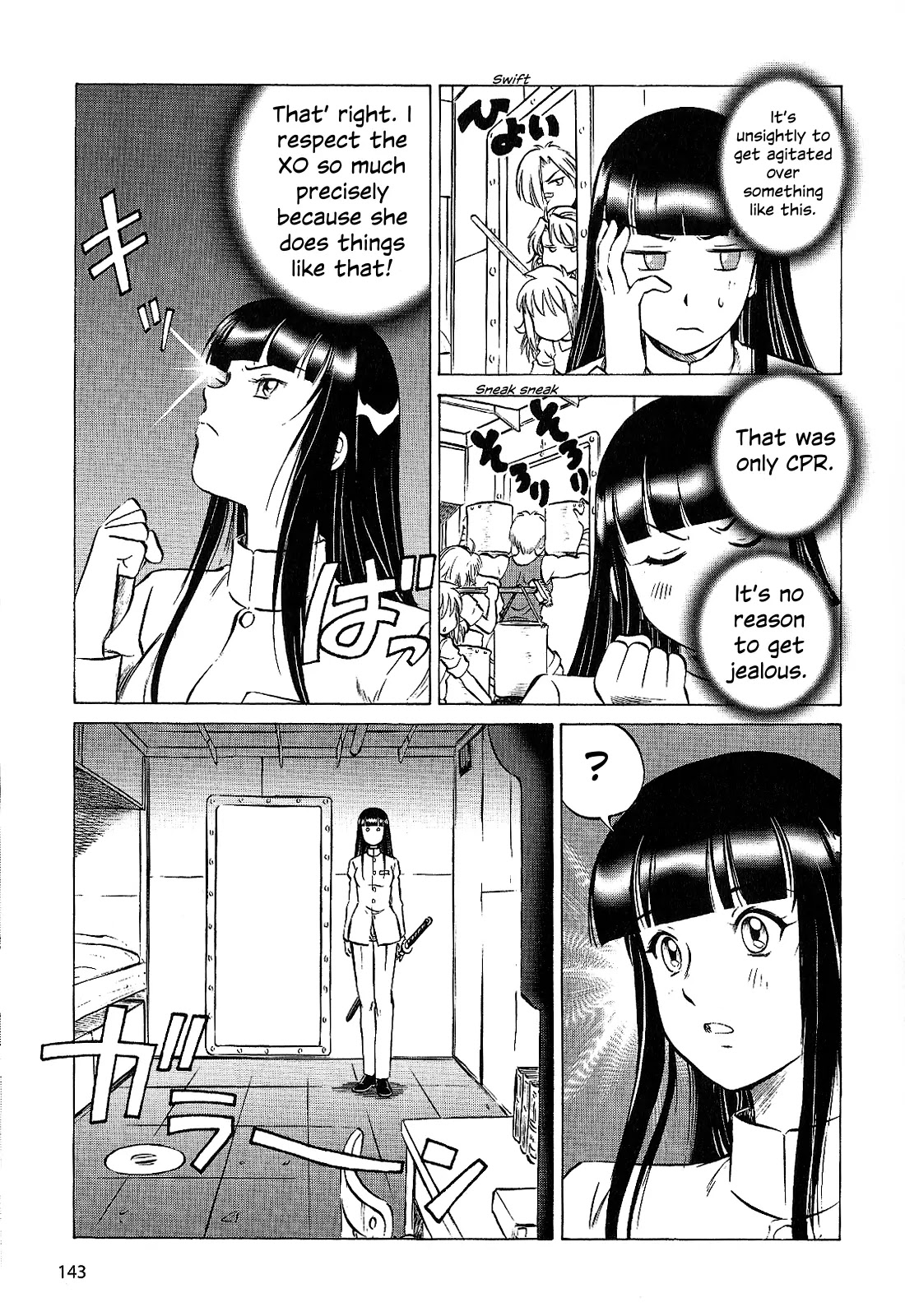 Kurogane Pukapuka Tai Chapter 28 page 3 - Chapter 28: The Comm Officer and the Doctor (part 3)