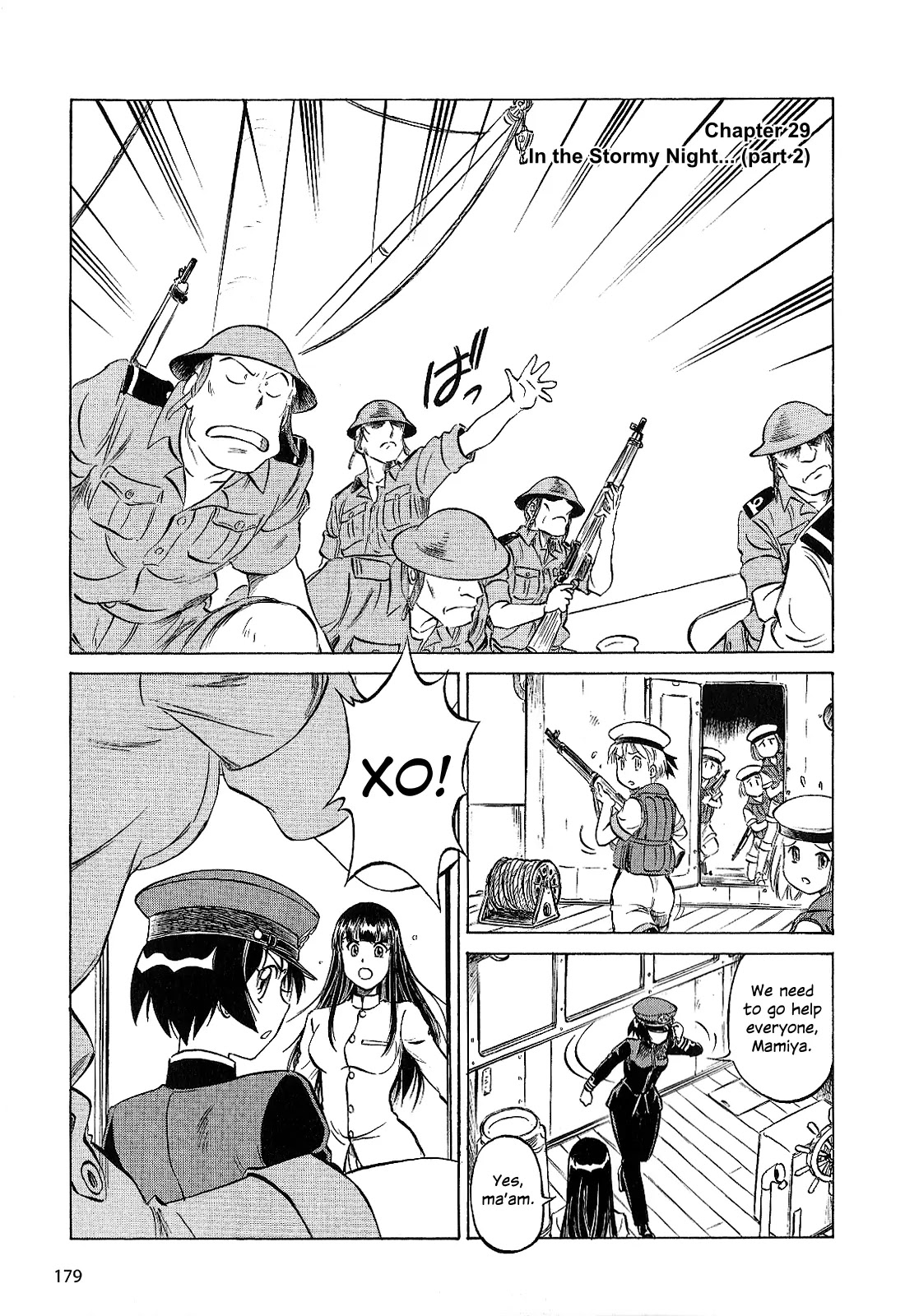 Kurogane Pukapuka Tai Chapter 30 page 1 - Chapter 30: In the Stormy Night... (part 2)