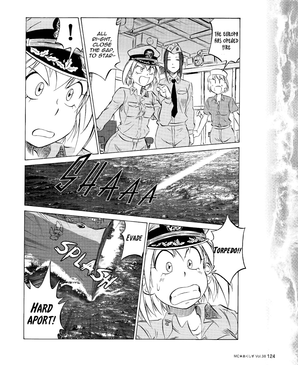 Kurogane Pukapuka Tai Chapter 38 page 10 - Chapter 38: Clash! “Unebi” vs. the US/British cruisers (part 2)