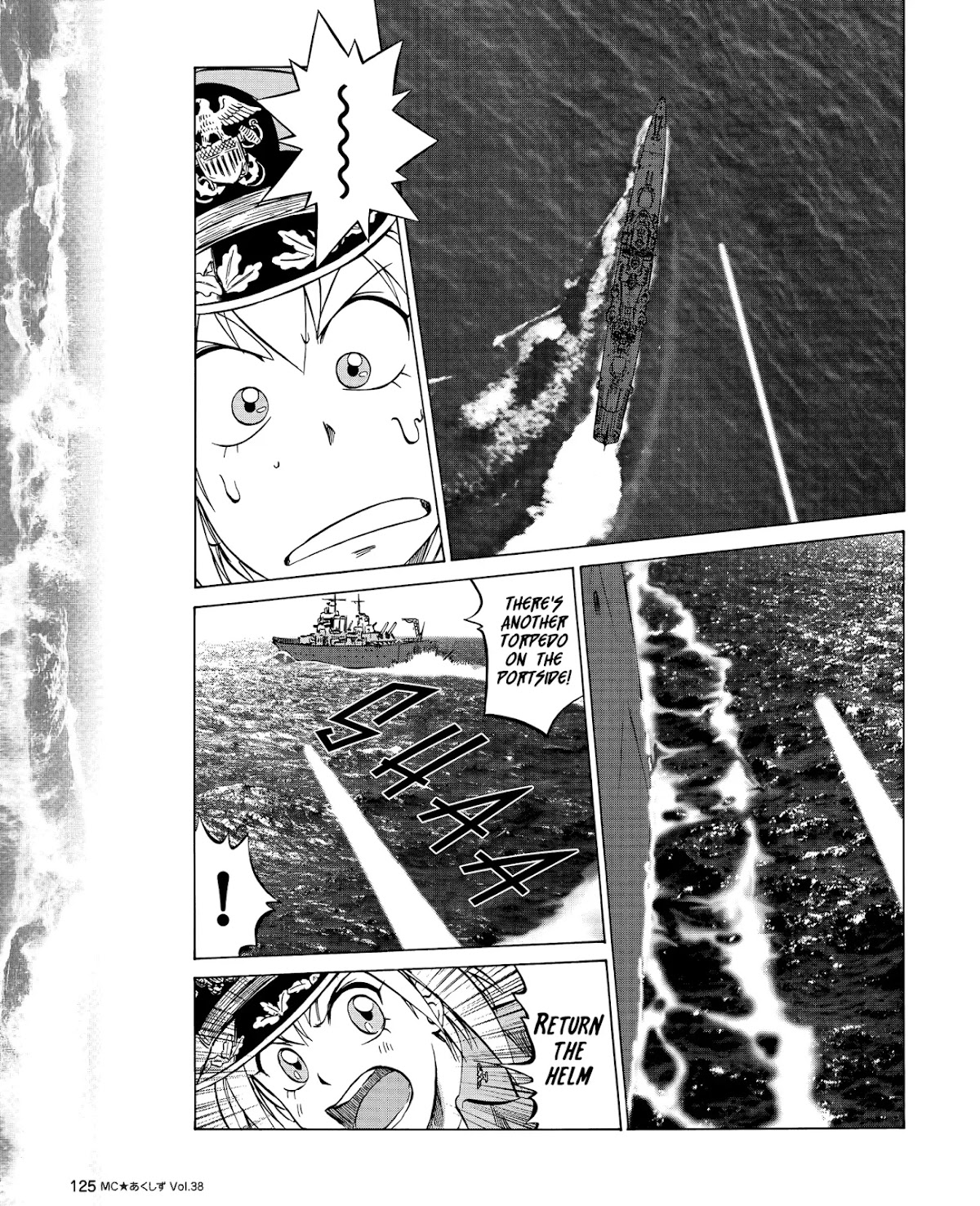 Kurogane Pukapuka Tai Chapter 38 page 11 - Chapter 38: Clash! “Unebi” vs. the US/British cruisers (part 2)