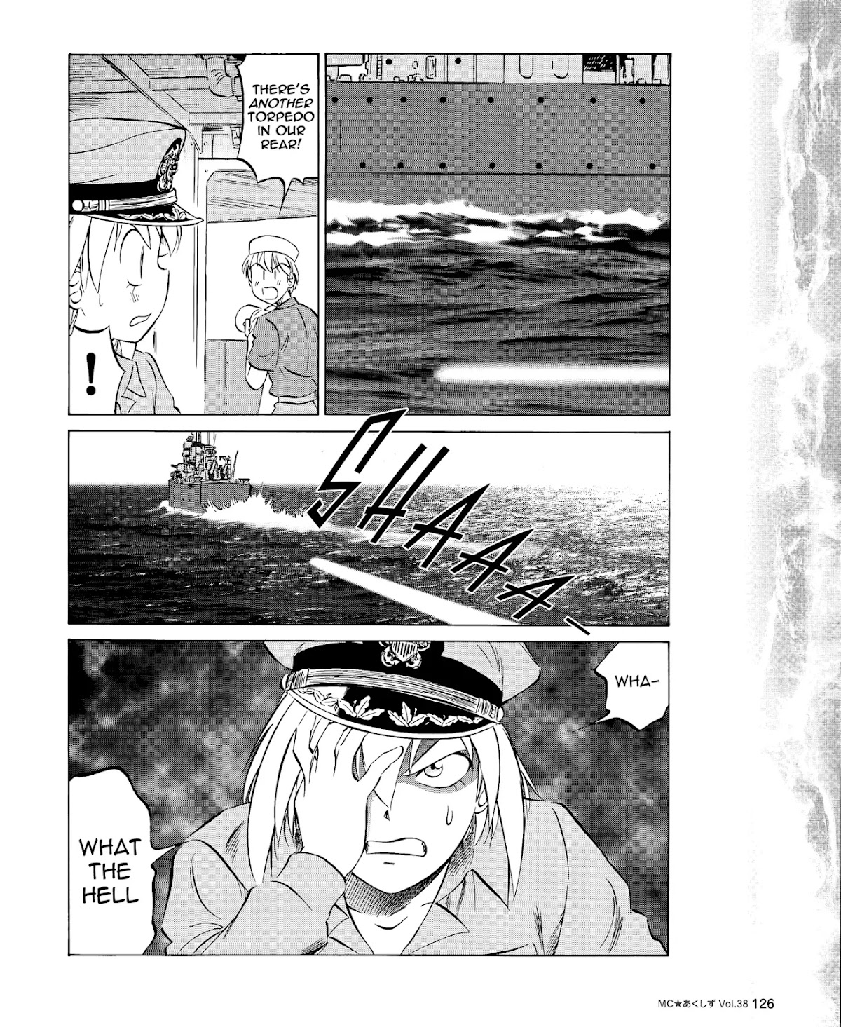 Kurogane Pukapuka Tai Chapter 38 page 12 - Chapter 38: Clash! “Unebi” vs. the US/British cruisers (part 2)