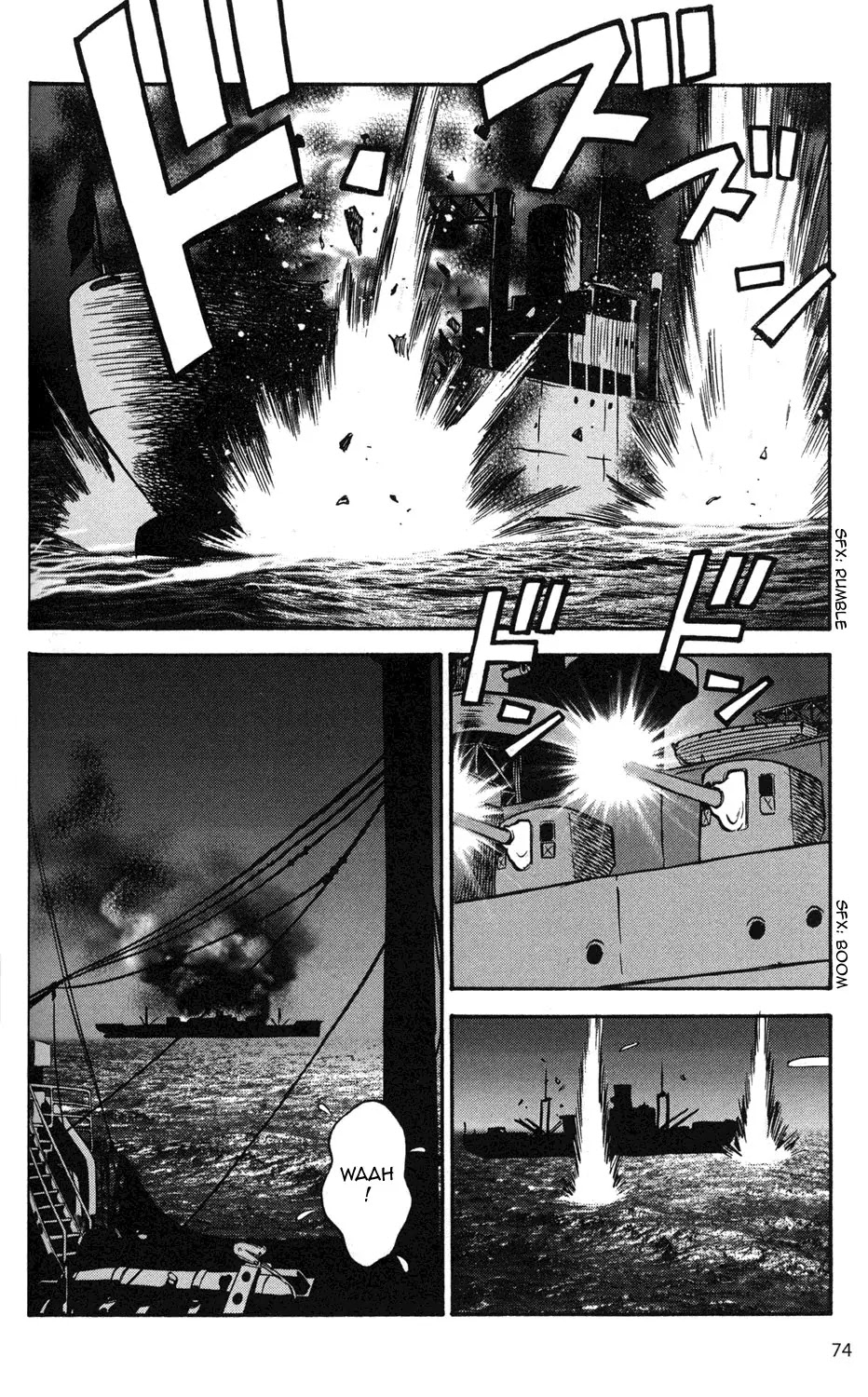 Kurogane Pukapuka Tai Chapter 4 page 10 - Chapter 4: Clash! The Sea Battle of Mogadishu