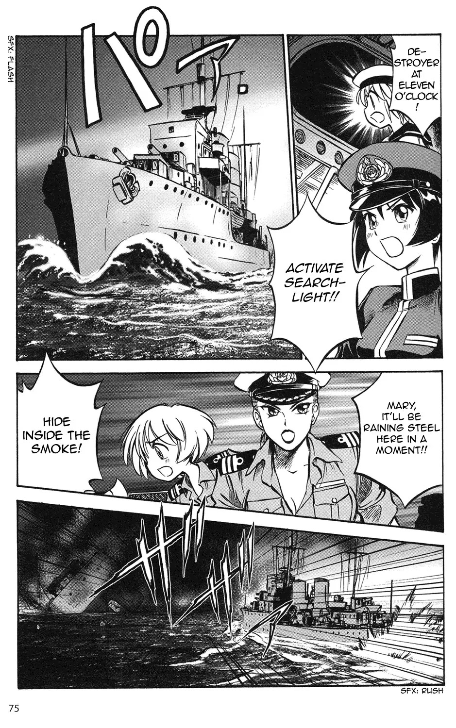 Kurogane Pukapuka Tai Chapter 4 page 11 - Chapter 4: Clash! The Sea Battle of Mogadishu