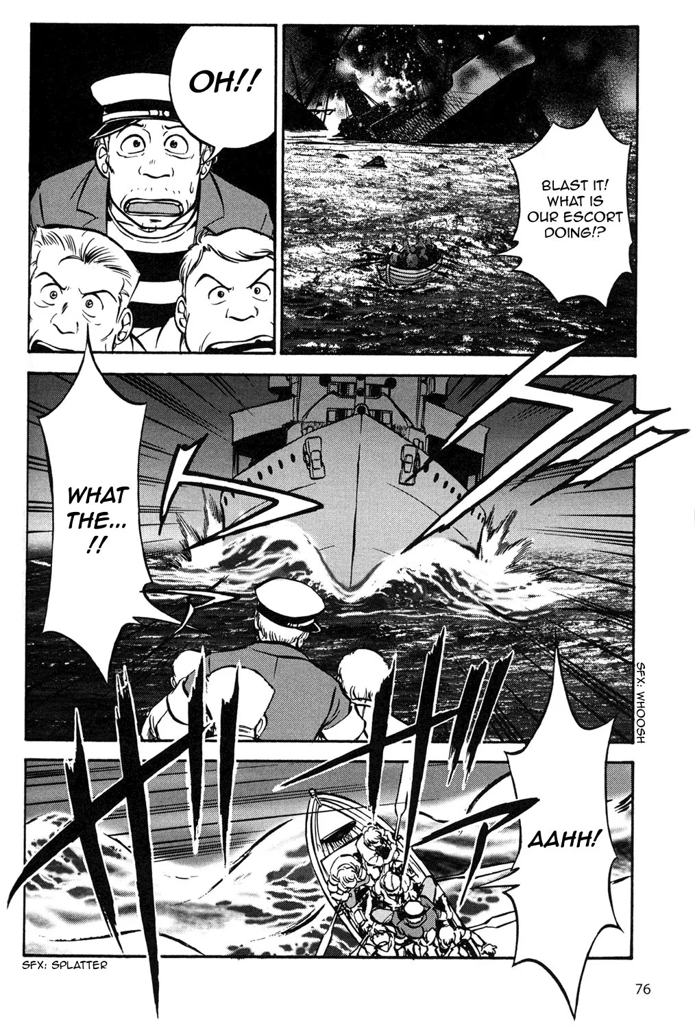 Kurogane Pukapuka Tai Chapter 4 page 12 - Chapter 4: Clash! The Sea Battle of Mogadishu