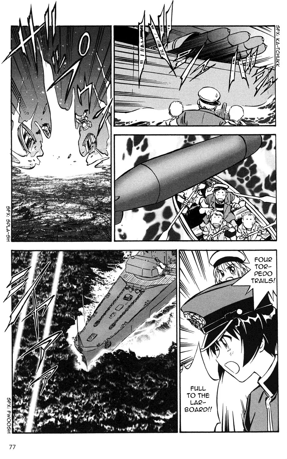 Kurogane Pukapuka Tai Chapter 4 page 13 - Chapter 4: Clash! The Sea Battle of Mogadishu
