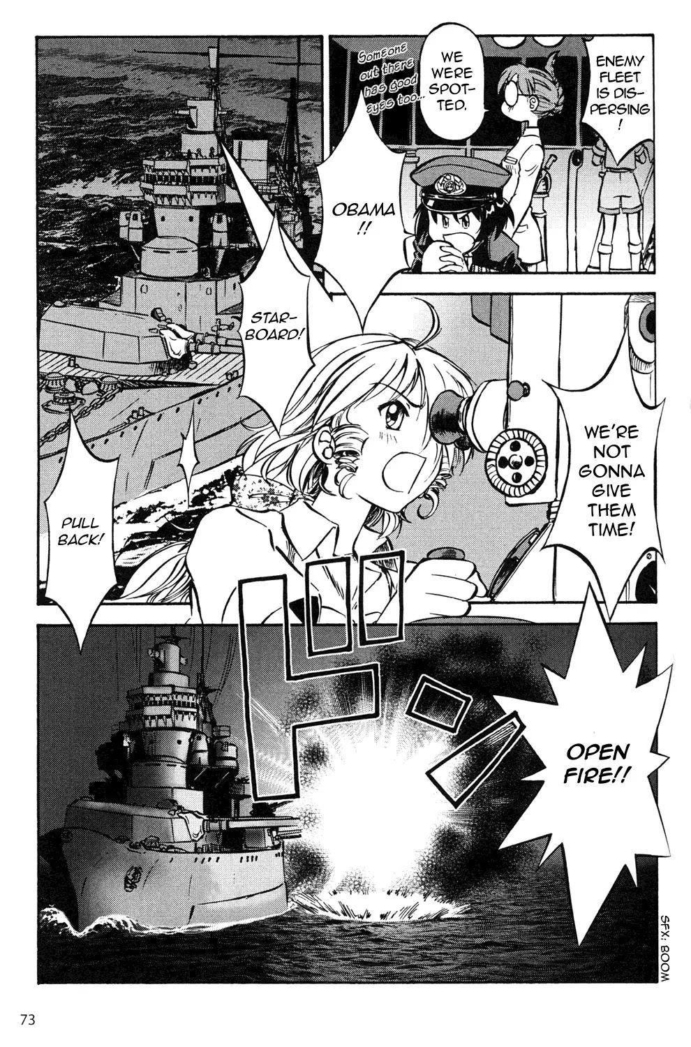 Kurogane Pukapuka Tai Chapter 4 page 9 - Chapter 4: Clash! The Sea Battle of Mogadishu