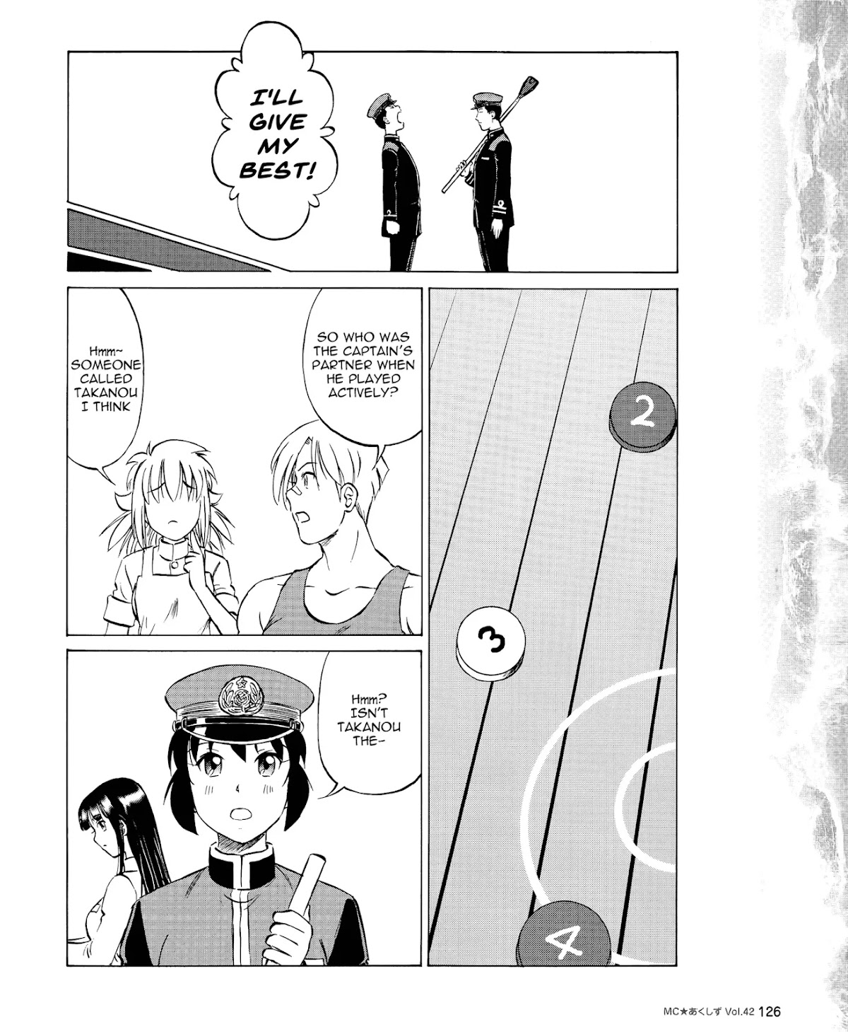 Kurogane Pukapuka Tai Chapter 42 page 12 - Chapter 42: Deck Golf Tournament Aboard The "Unebi"