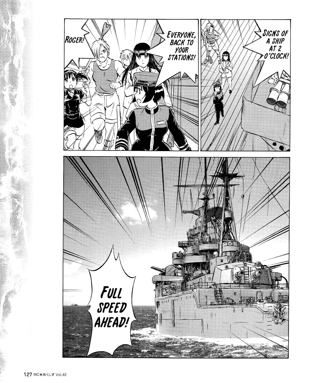 Kurogane Pukapuka Tai Chapter 42 page 13 - Chapter 42: Deck Golf Tournament Aboard The "Unebi"