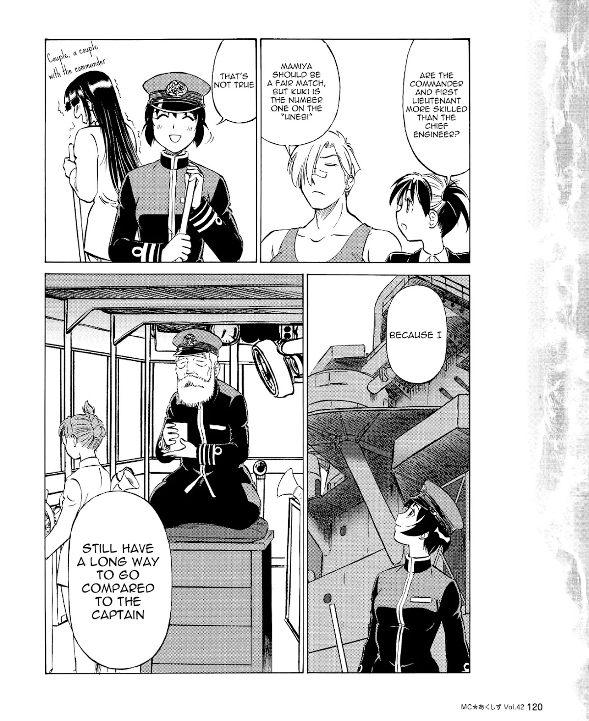 Kurogane Pukapuka Tai Chapter 42 page 6 - Chapter 42: Deck Golf Tournament Aboard The "Unebi"