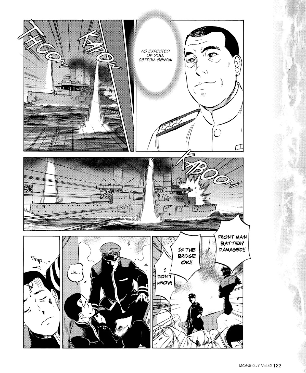 Kurogane Pukapuka Tai Chapter 42 page 8 - Chapter 42: Deck Golf Tournament Aboard The "Unebi"