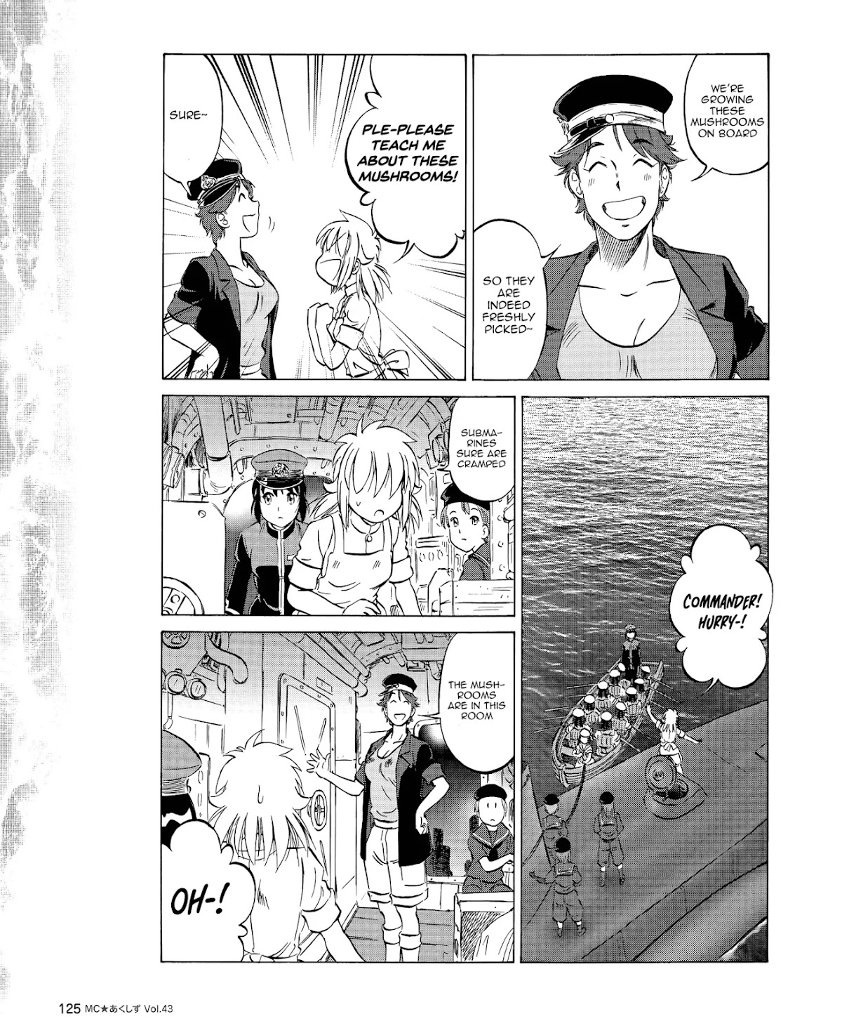 Kurogane Pukapuka Tai Chapter 43 page 11 - Chapter 43: The s-e-c-r-e-t of the Gourmet Submarine