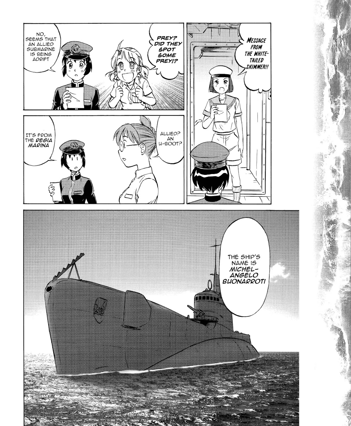 Kurogane Pukapuka Tai Chapter 43 page 4 - Chapter 43: The s-e-c-r-e-t of the Gourmet Submarine