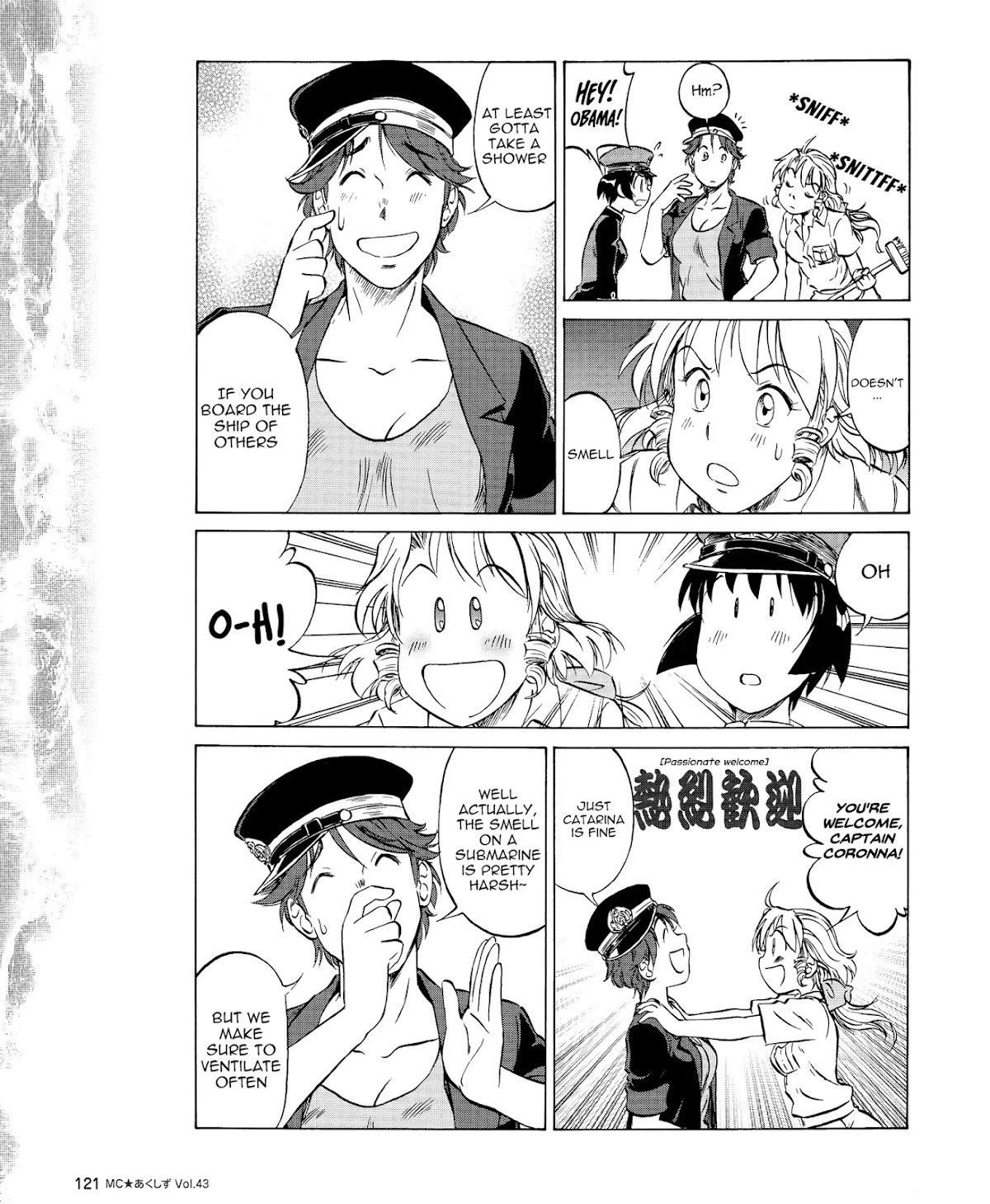 Kurogane Pukapuka Tai Chapter 43 page 7 - Chapter 43: The s-e-c-r-e-t of the Gourmet Submarine