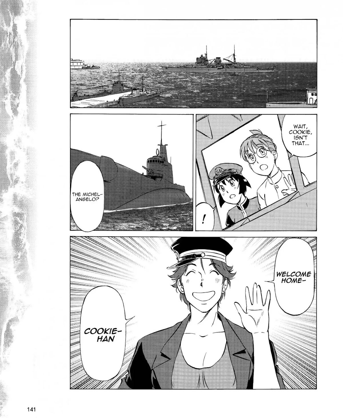 Kurogane Pukapuka Tai Chapter 44 page 15 - Chapter 44: "Unebi"⨯"Michelangelo"