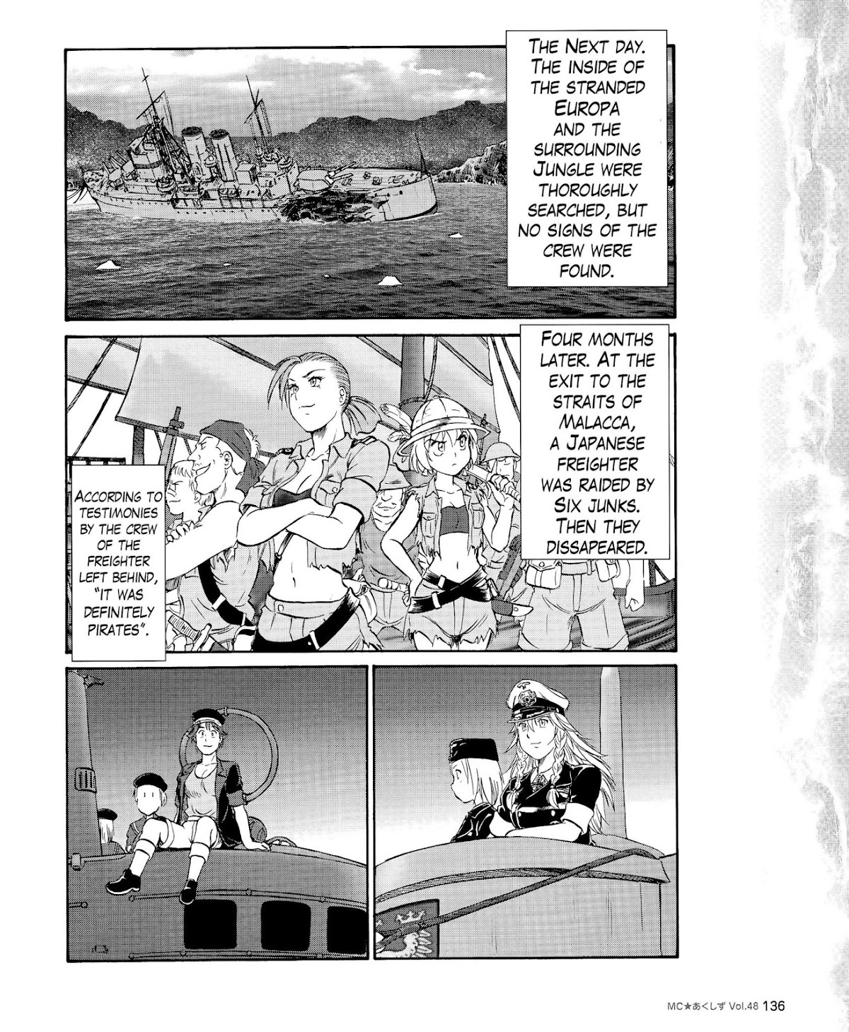 Kurogane Pukapuka Tai Chapter 48 page 14 - Chapter 48: Decisive Open Sea Battle of Penang (Part 2)