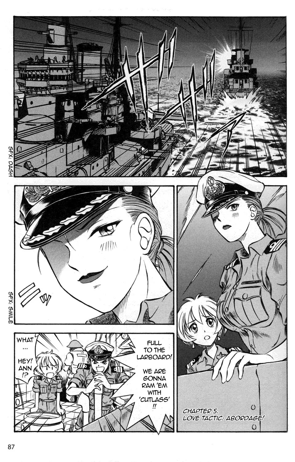 Kurogane Pukapuka Tai Chapter 5 page 1 - Chapter 5: Love Tactic: Abordage!