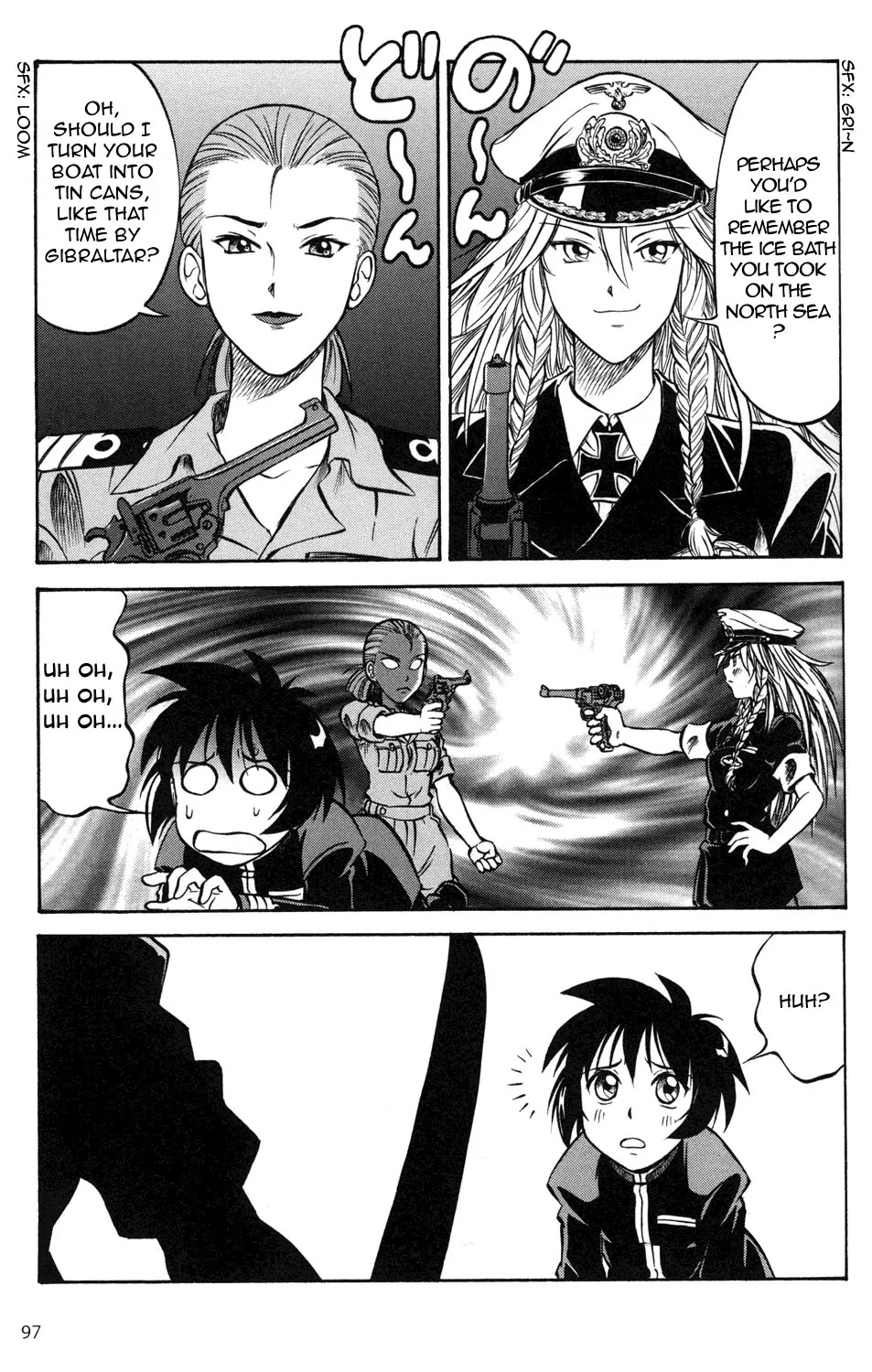 Kurogane Pukapuka Tai Chapter 5 page 11 - Chapter 5: Love Tactic: Abordage!