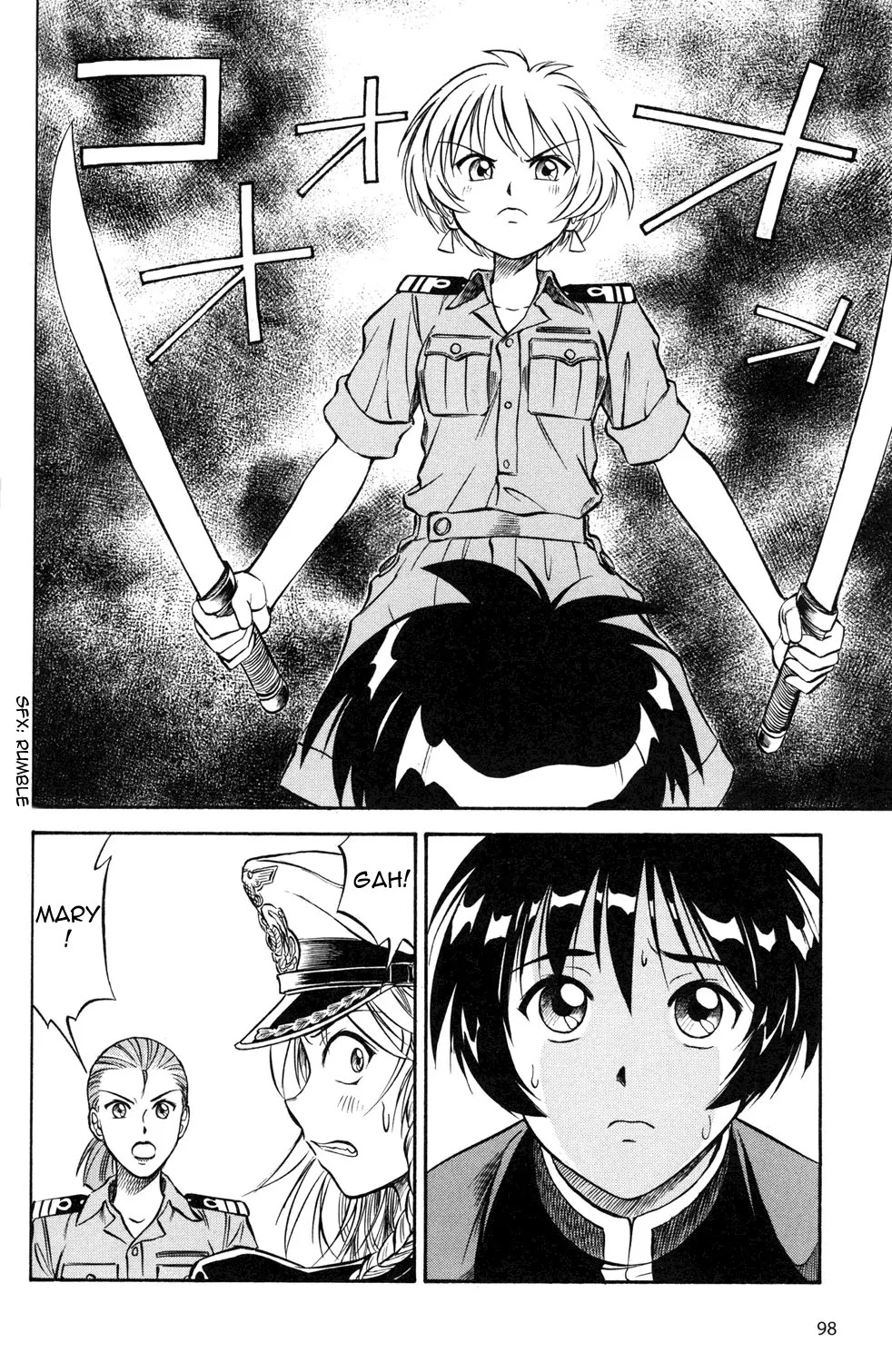 Kurogane Pukapuka Tai Chapter 5 page 12 - Chapter 5: Love Tactic: Abordage!