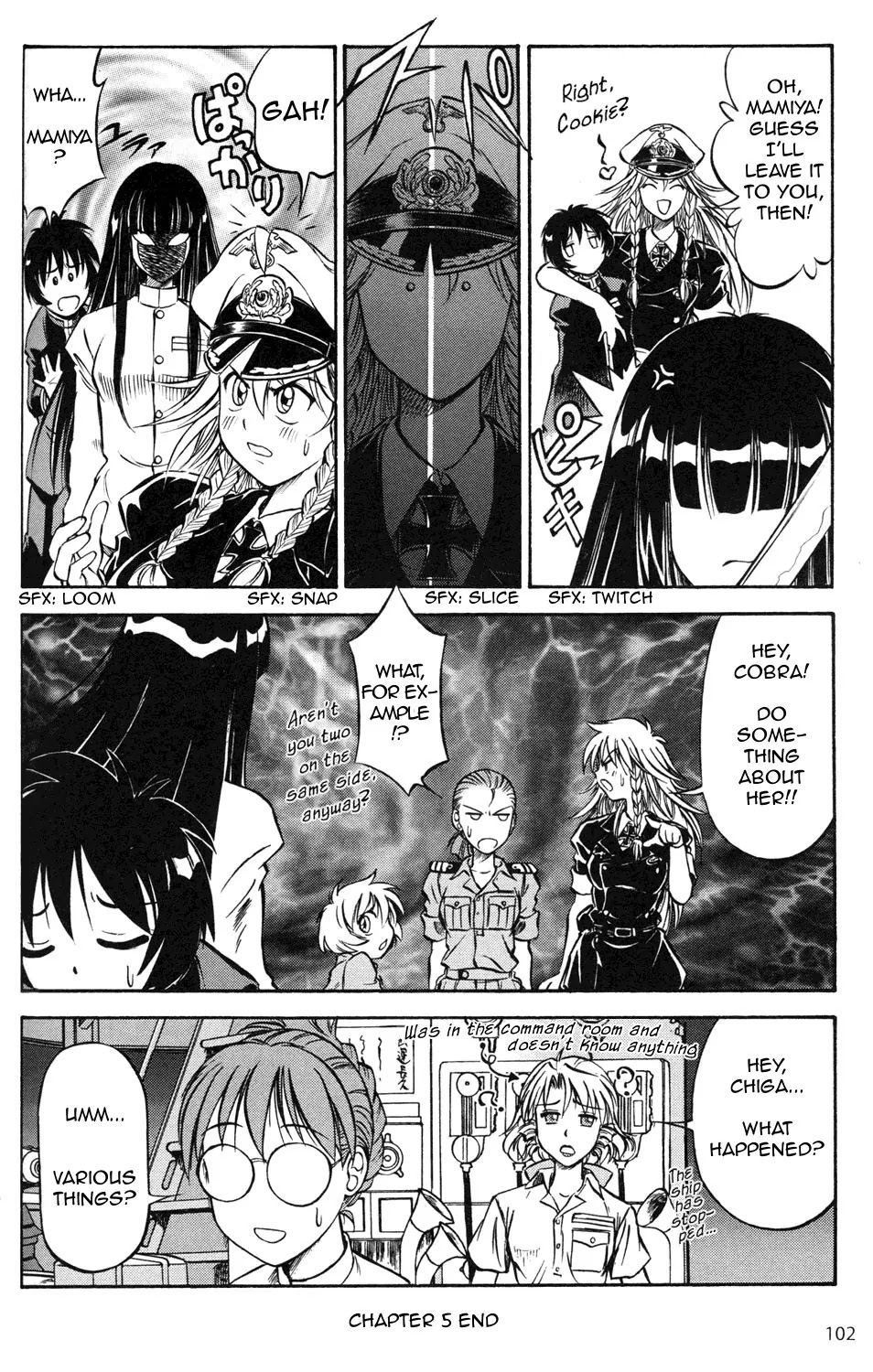 Kurogane Pukapuka Tai Chapter 5 page 16 - Chapter 5: Love Tactic: Abordage!