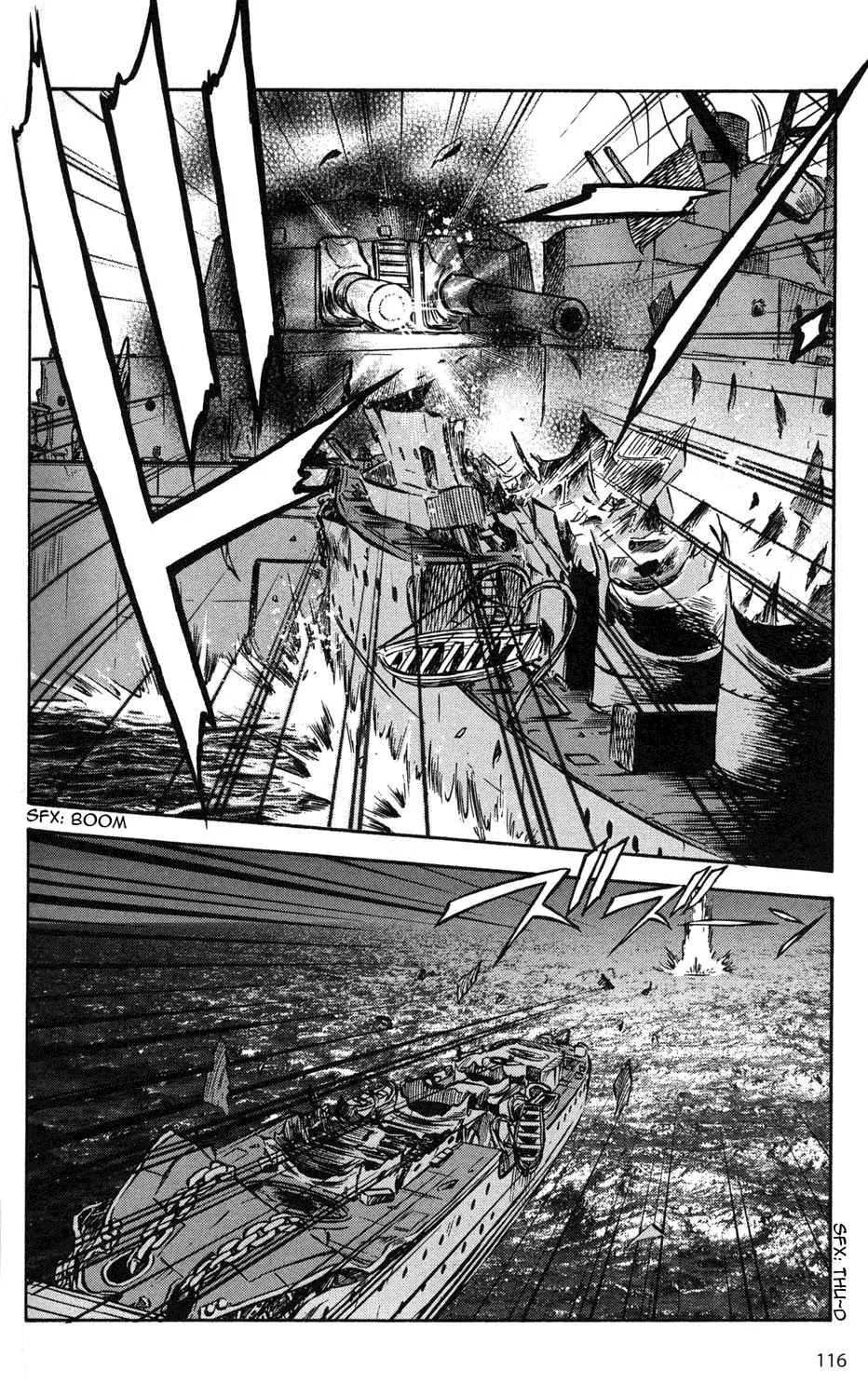 Kurogane Pukapuka Tai Chapter 6 page 12 - Chapter 6: The Big Brawl on Unebi's Shipdeck!