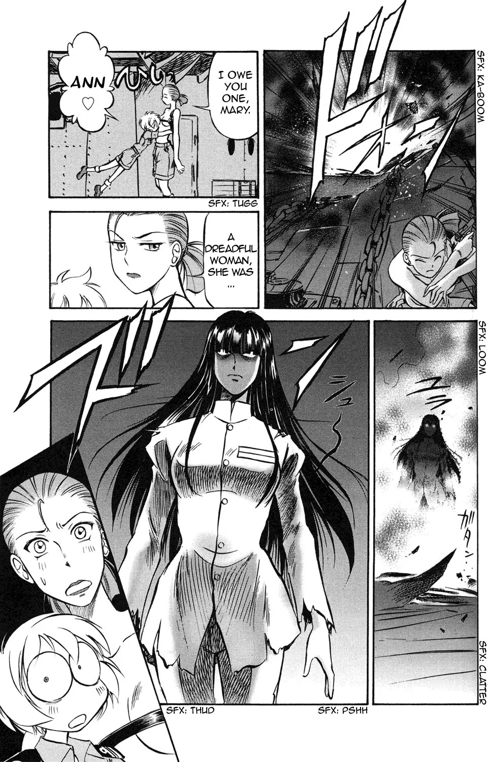 Kurogane Pukapuka Tai Chapter 6 page 5 - Chapter 6: The Big Brawl on Unebi's Shipdeck!