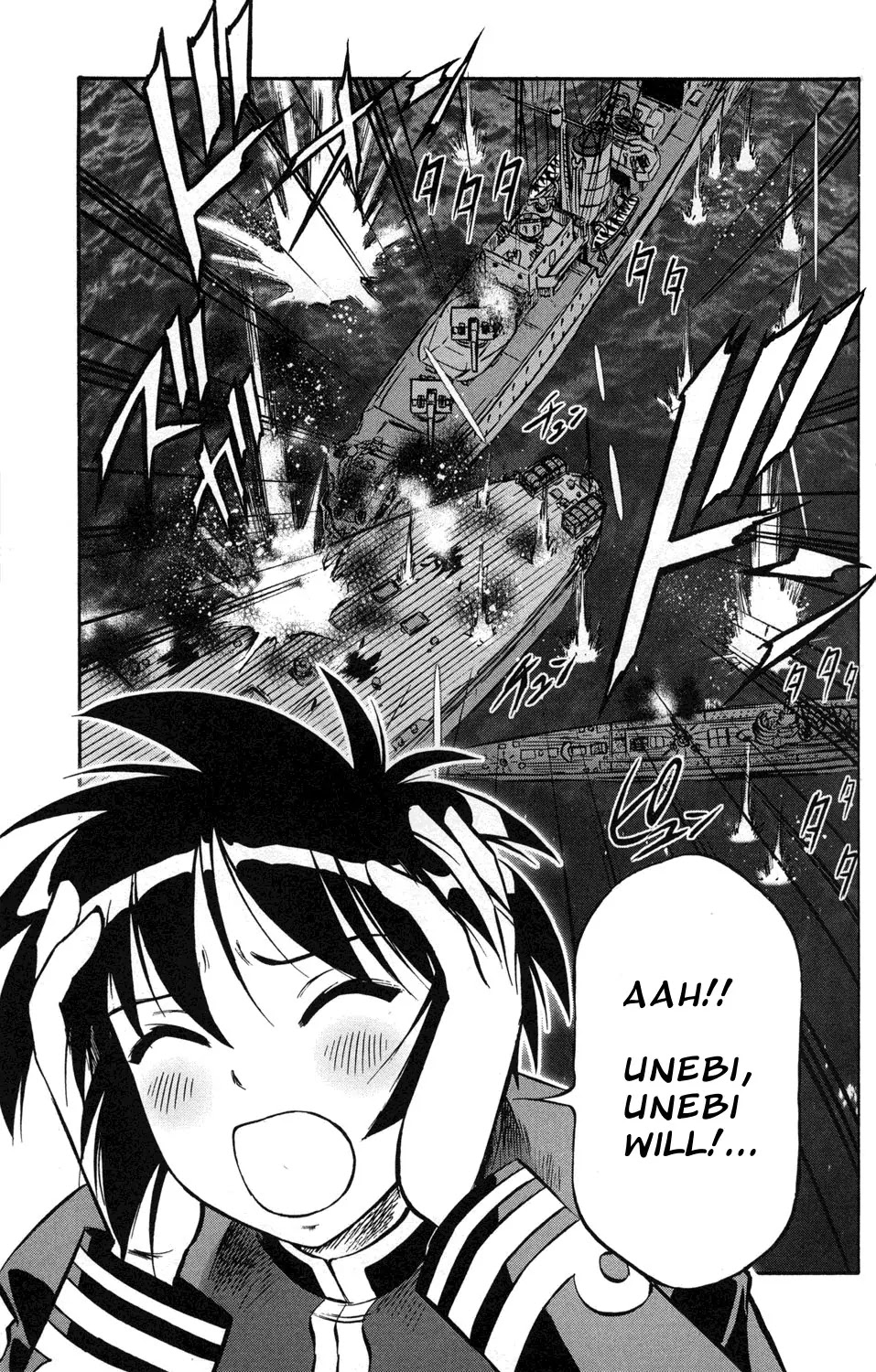 Kurogane Pukapuka Tai Chapter 6 page 7 - Chapter 6: The Big Brawl on Unebi's Shipdeck!