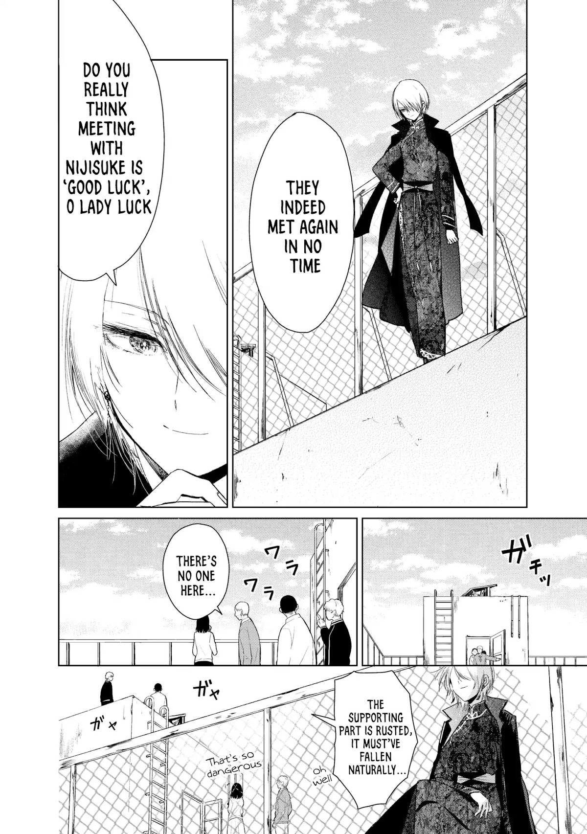 Kuroha & Nijisuke: Black Witch’s Divertimento Chapter 1 page 22 - Chapter 1: Reunion