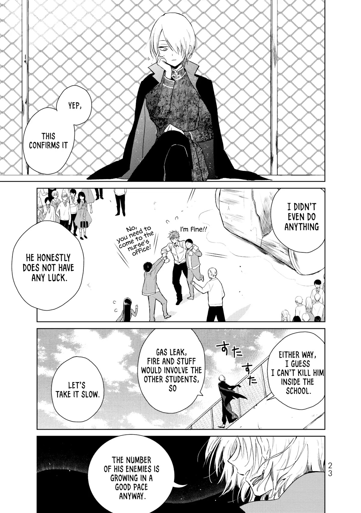 Kuroha & Nijisuke: Black Witch’s Divertimento Chapter 1 page 23 - Chapter 1: Reunion