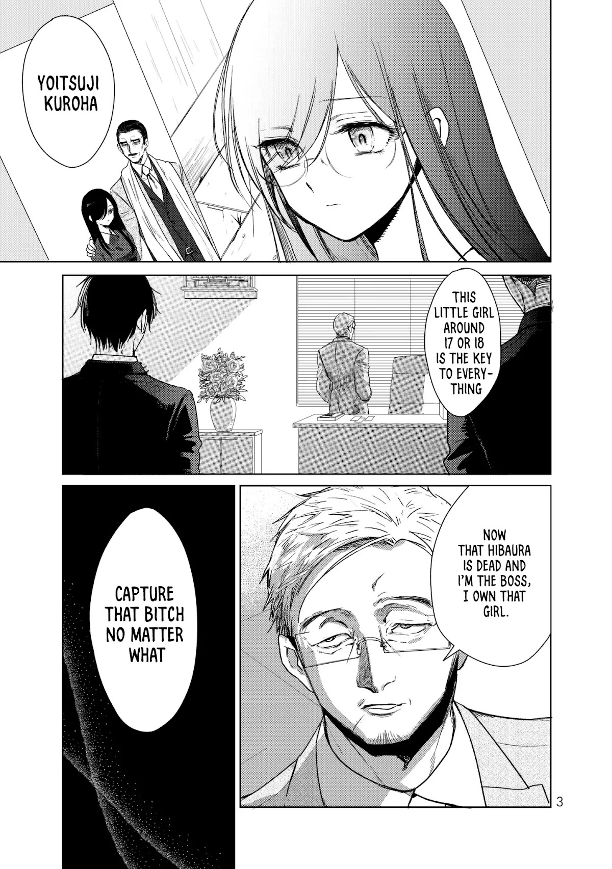 Kuroha & Nijisuke: Black Witch’s Divertimento Chapter 1 page 4 - Chapter 1: Reunion
